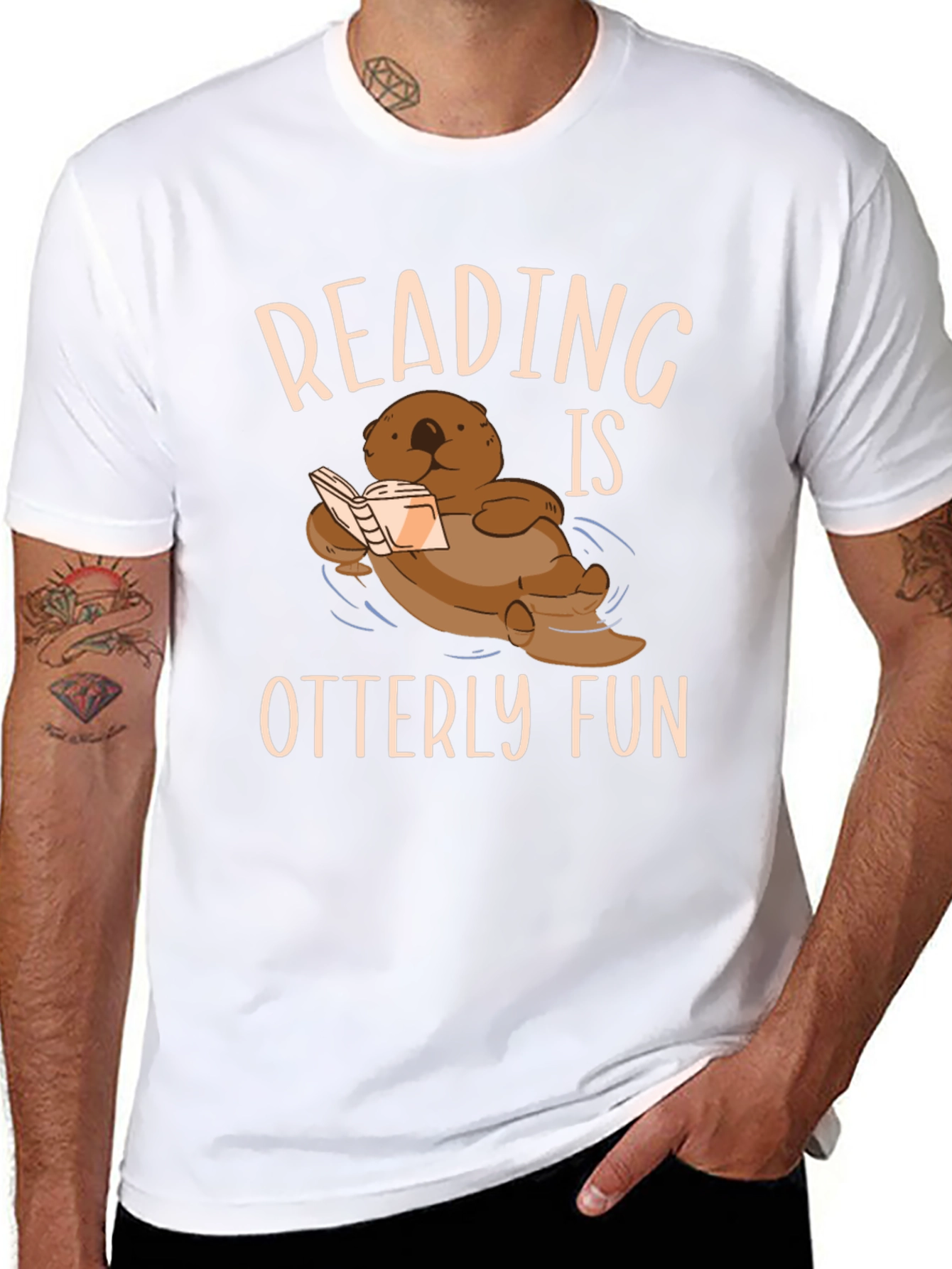 Reading Otter T-Shirt - Otterly Fun!