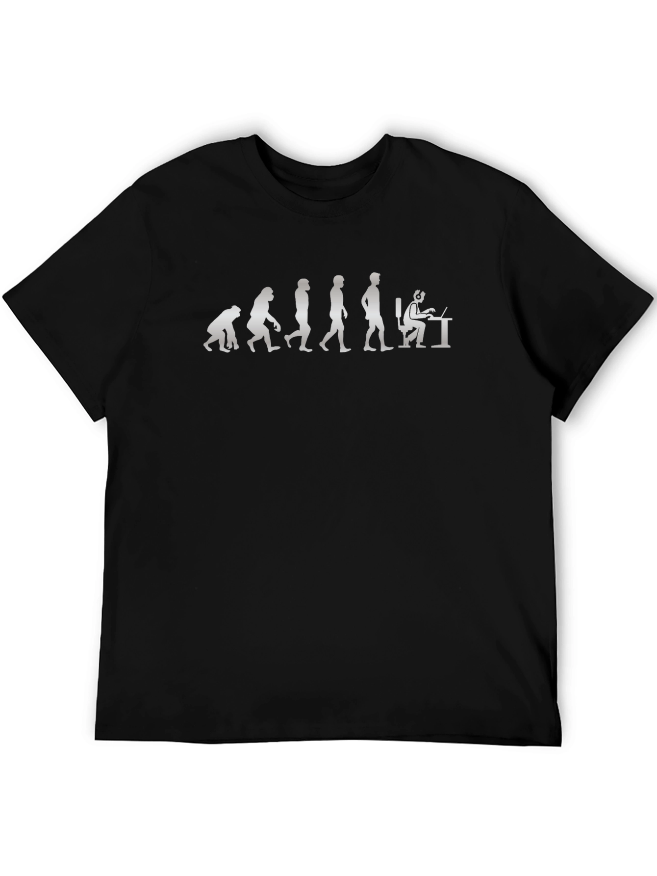 Evolution of a Gamer T-Shirt - Black