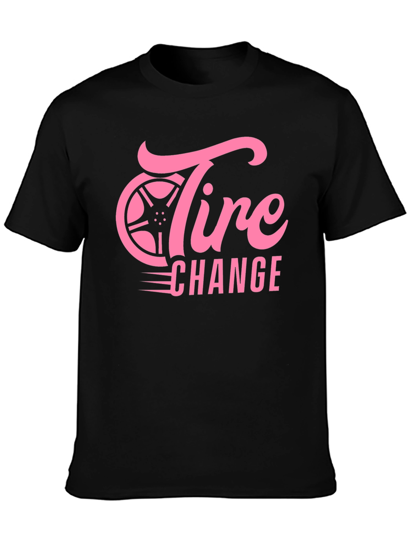Tire Change Graphic Tee - Black