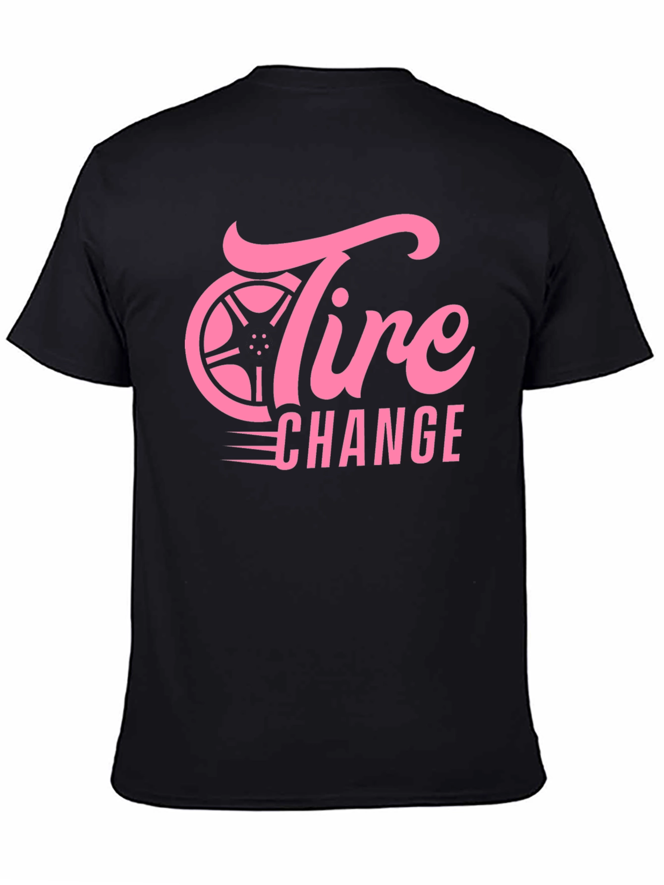 Tire Change Graphic Tee - Black