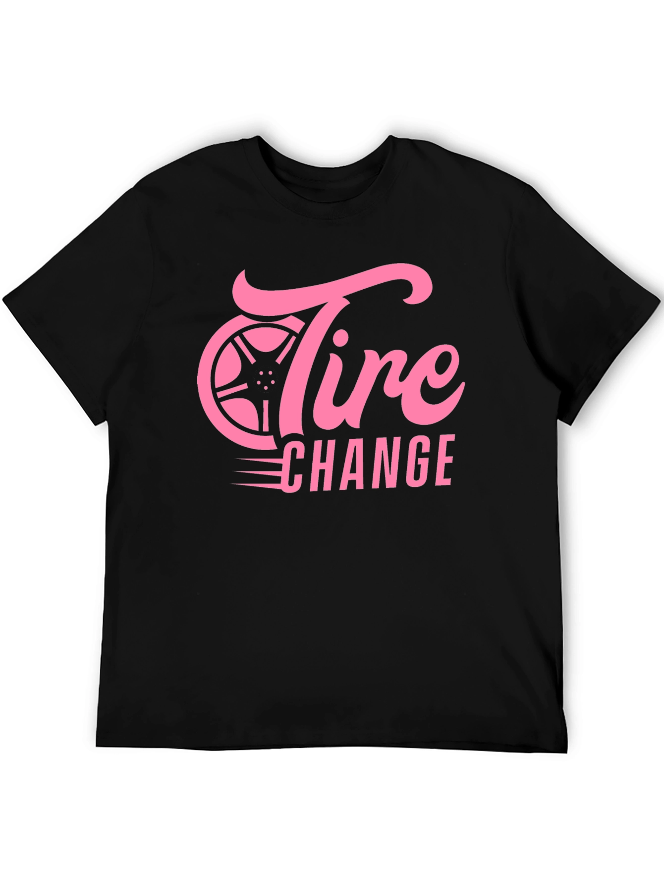 Tire Change Graphic Tee - Black