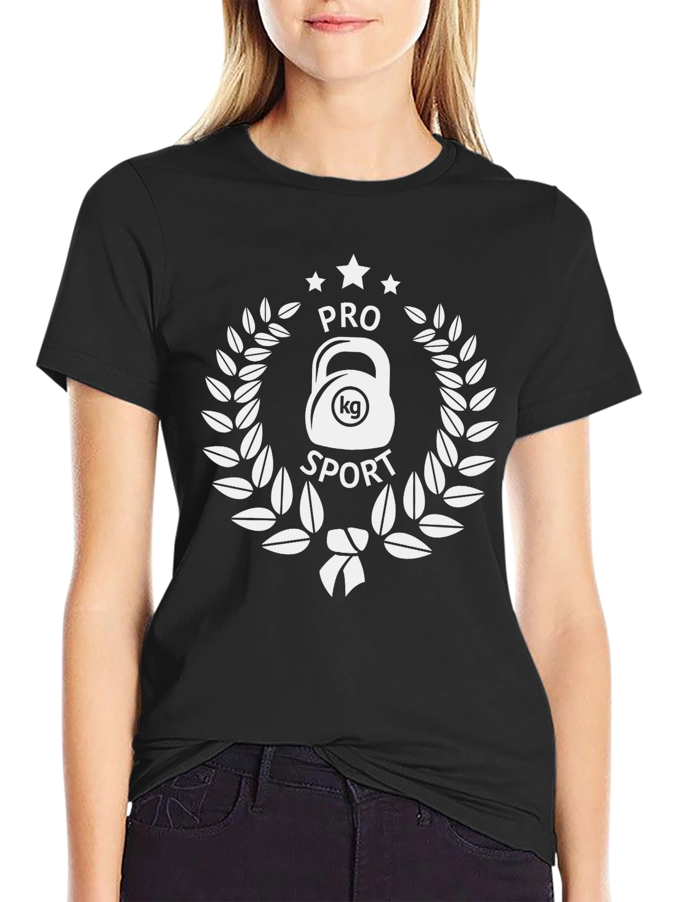 Pro Sport Kettlebell Black T-Shirt