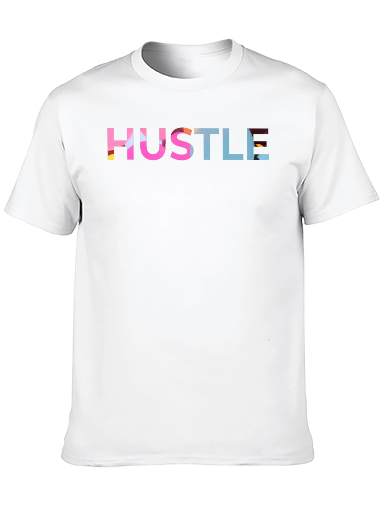 Hustle Graphic Print Black T-Shirt