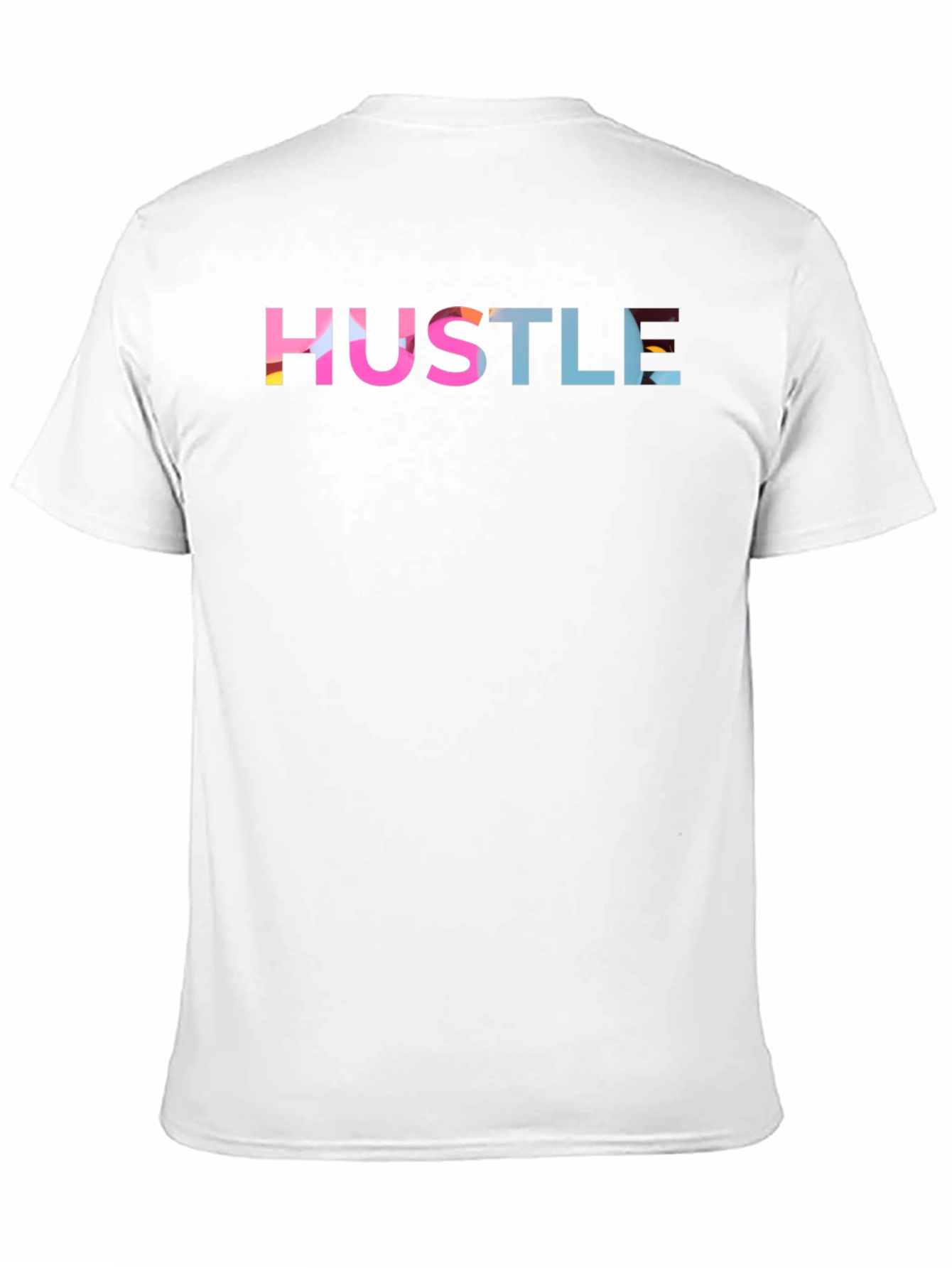 Hustle Graphic Print Black T-Shirt