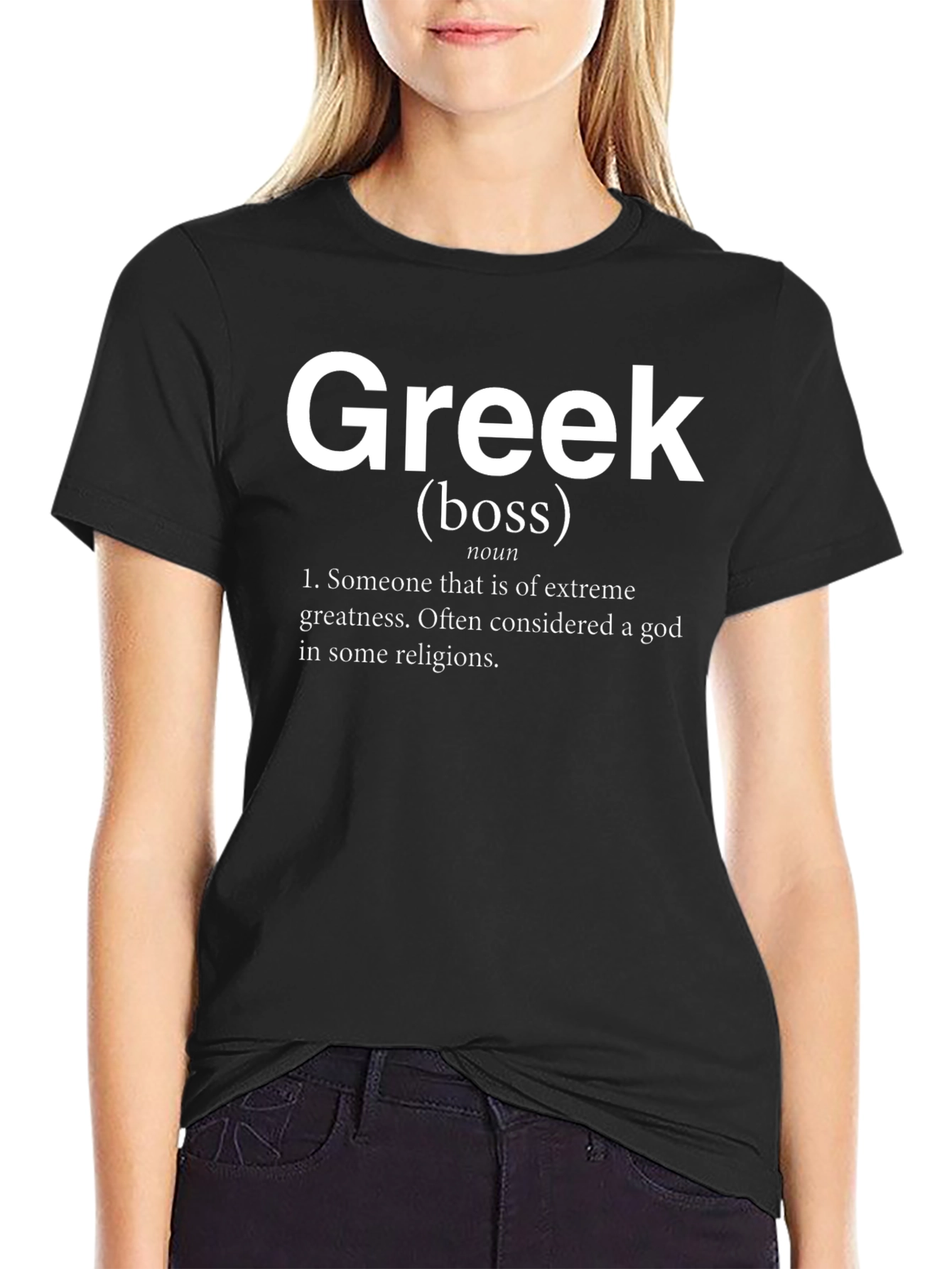 Greek Boss T-Shirt - Definition Tee