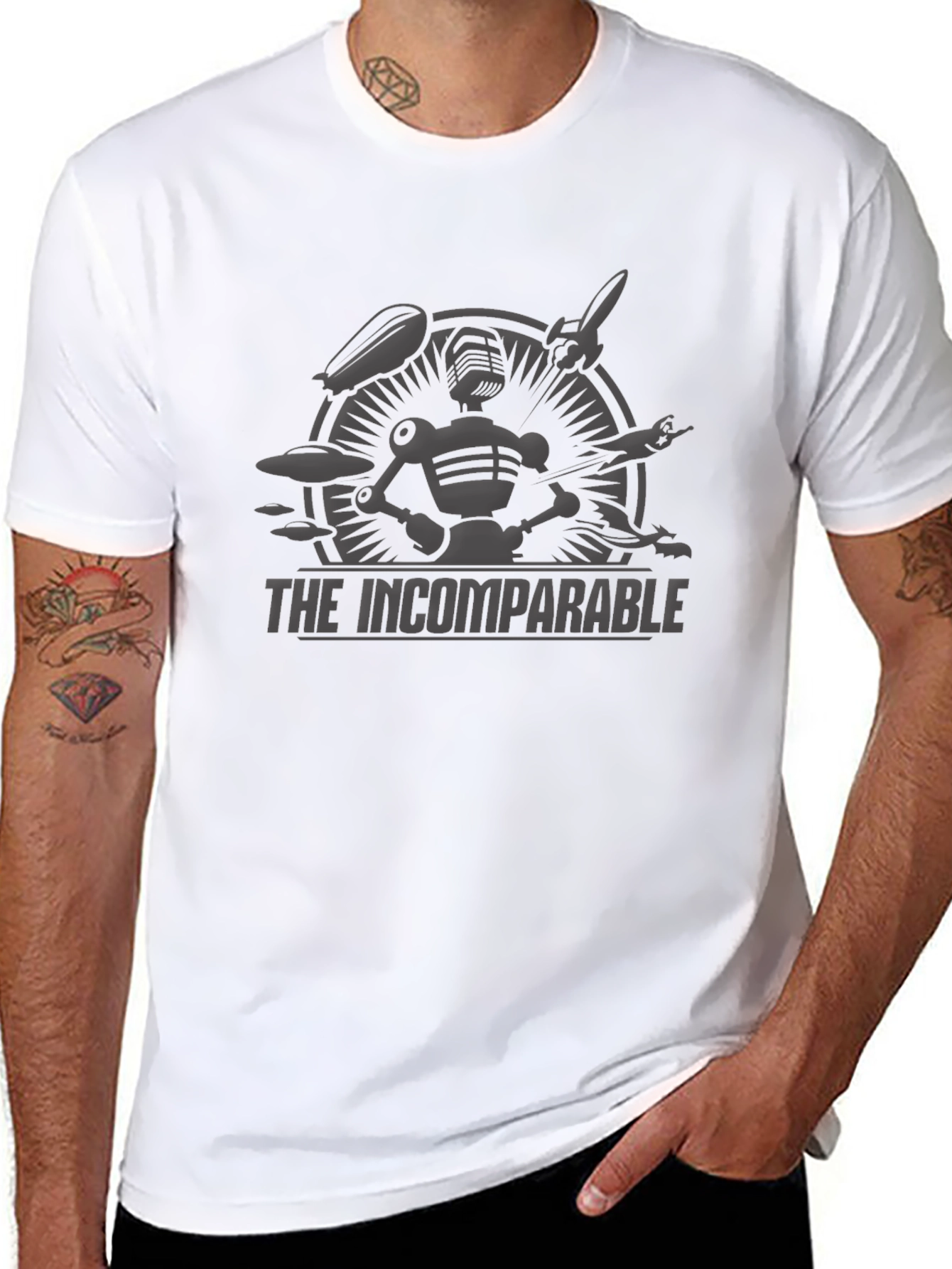 The Incomparable Graphic T-Shirt - Geek Chic Tee