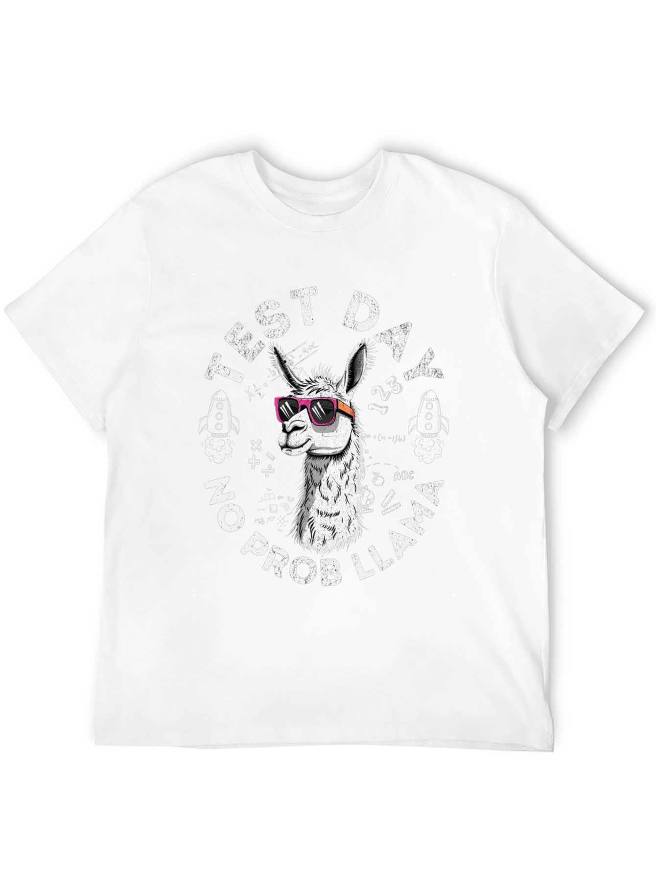 Test Day No Prob Llama T-Shirt