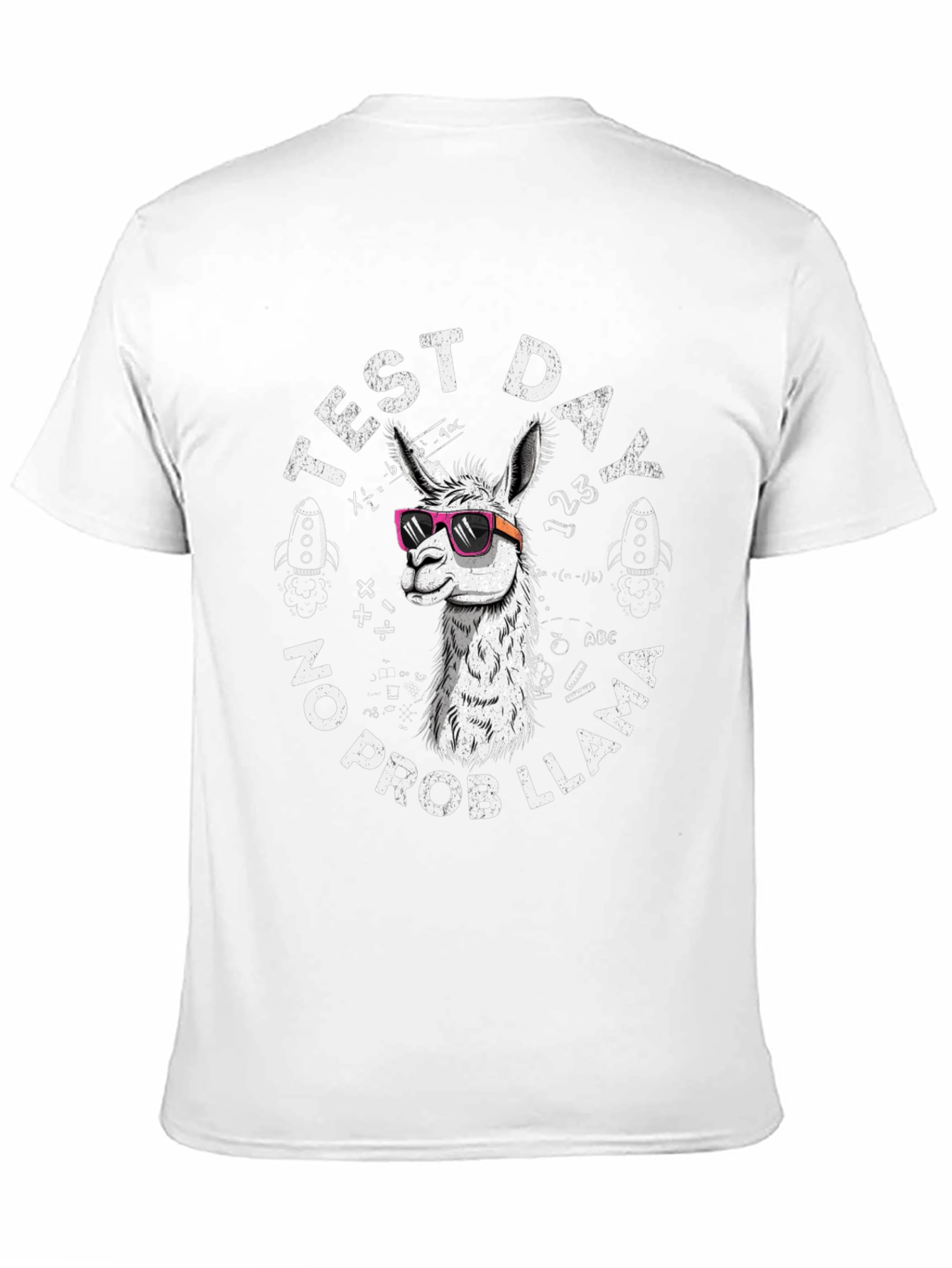 Test Day No Prob Llama T-Shirt