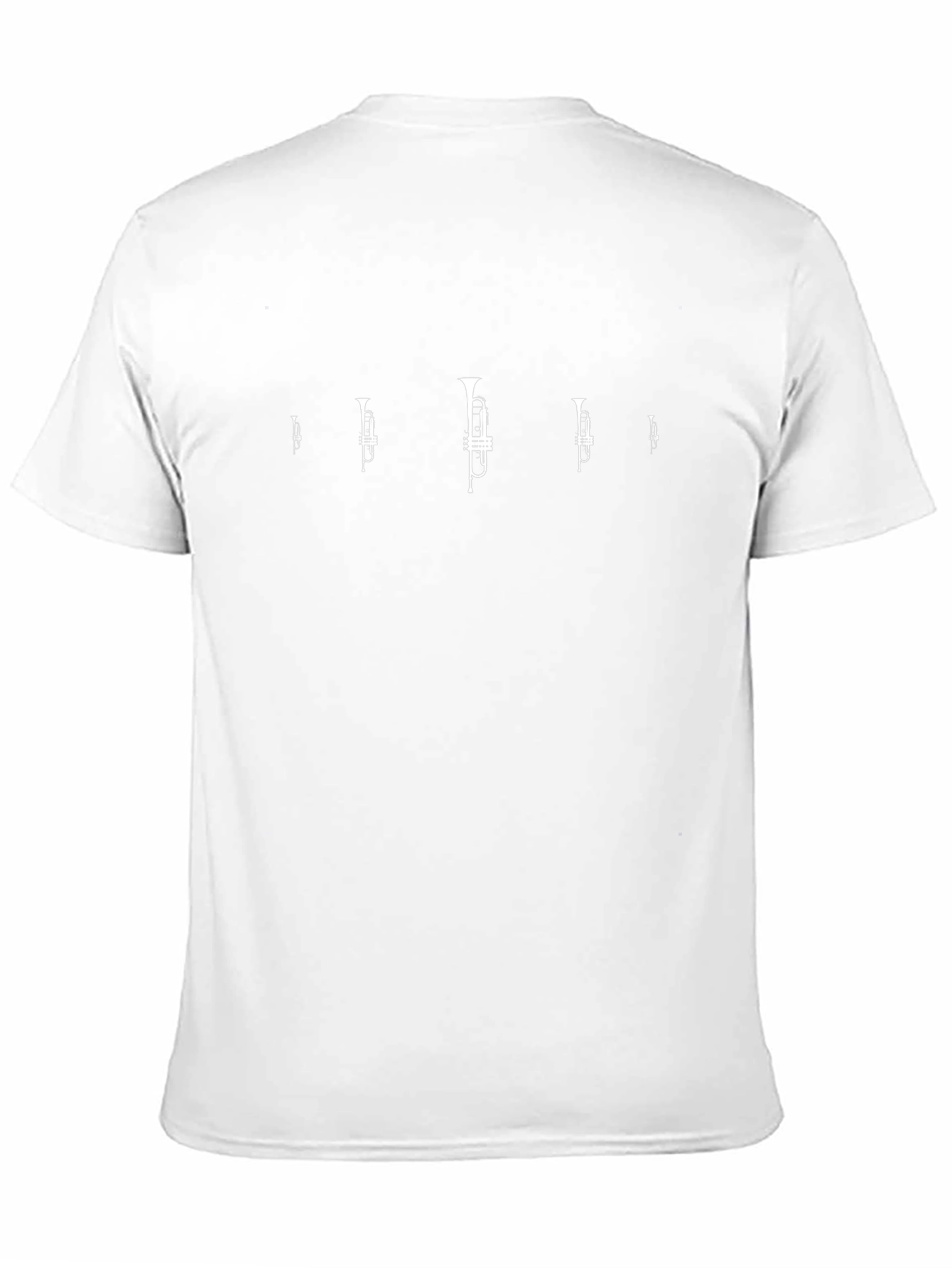 Trumpet Scale Graphic Black T-Shirt
