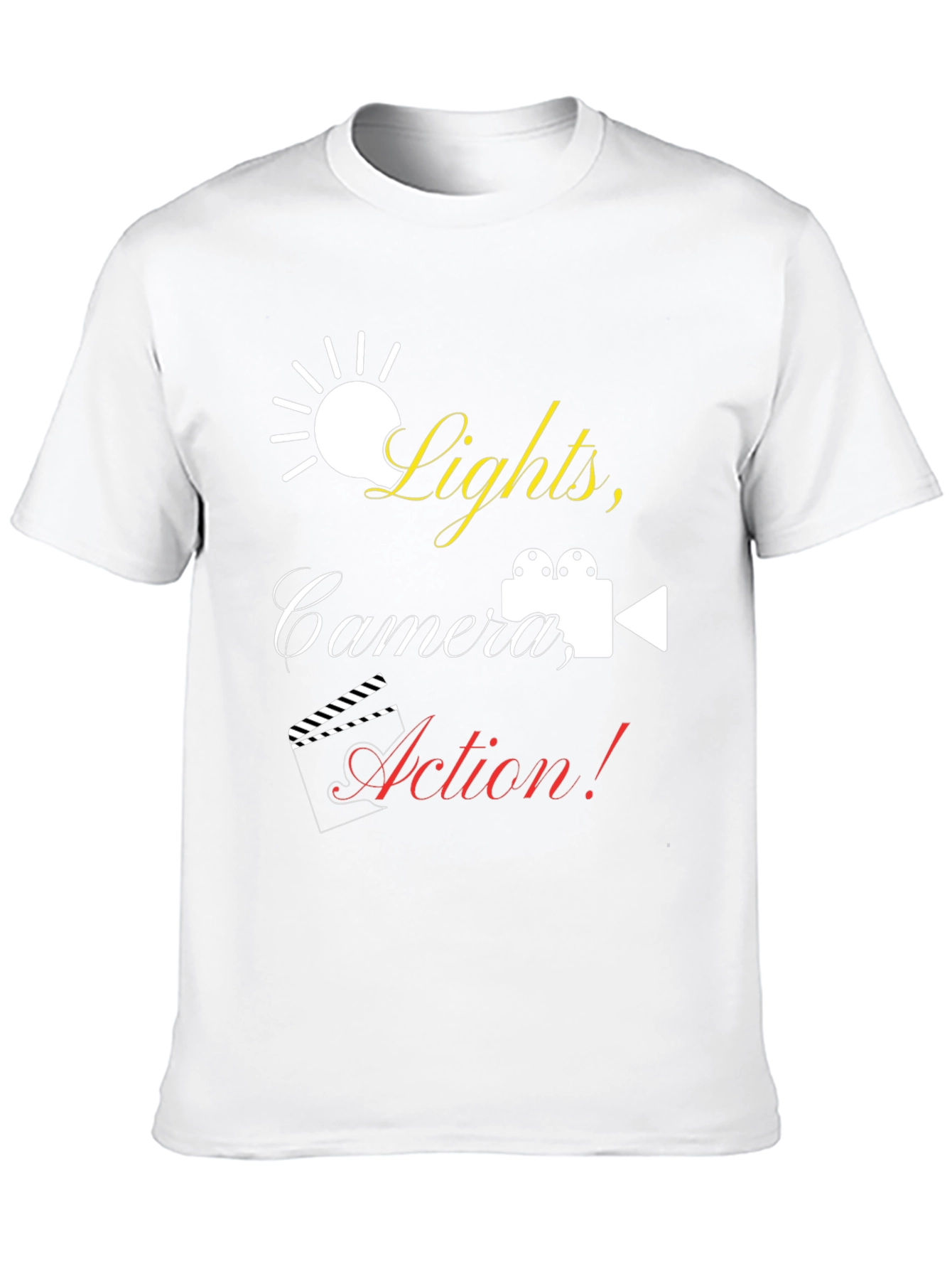 Lights Camera Action Graphic Tee