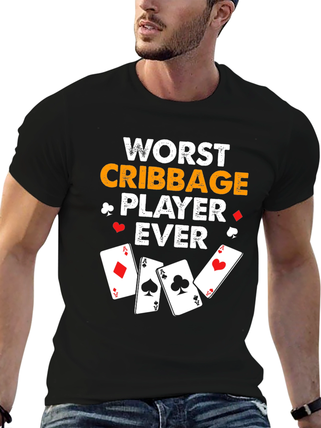 Worst Cribbage Player Ever T-Shirt