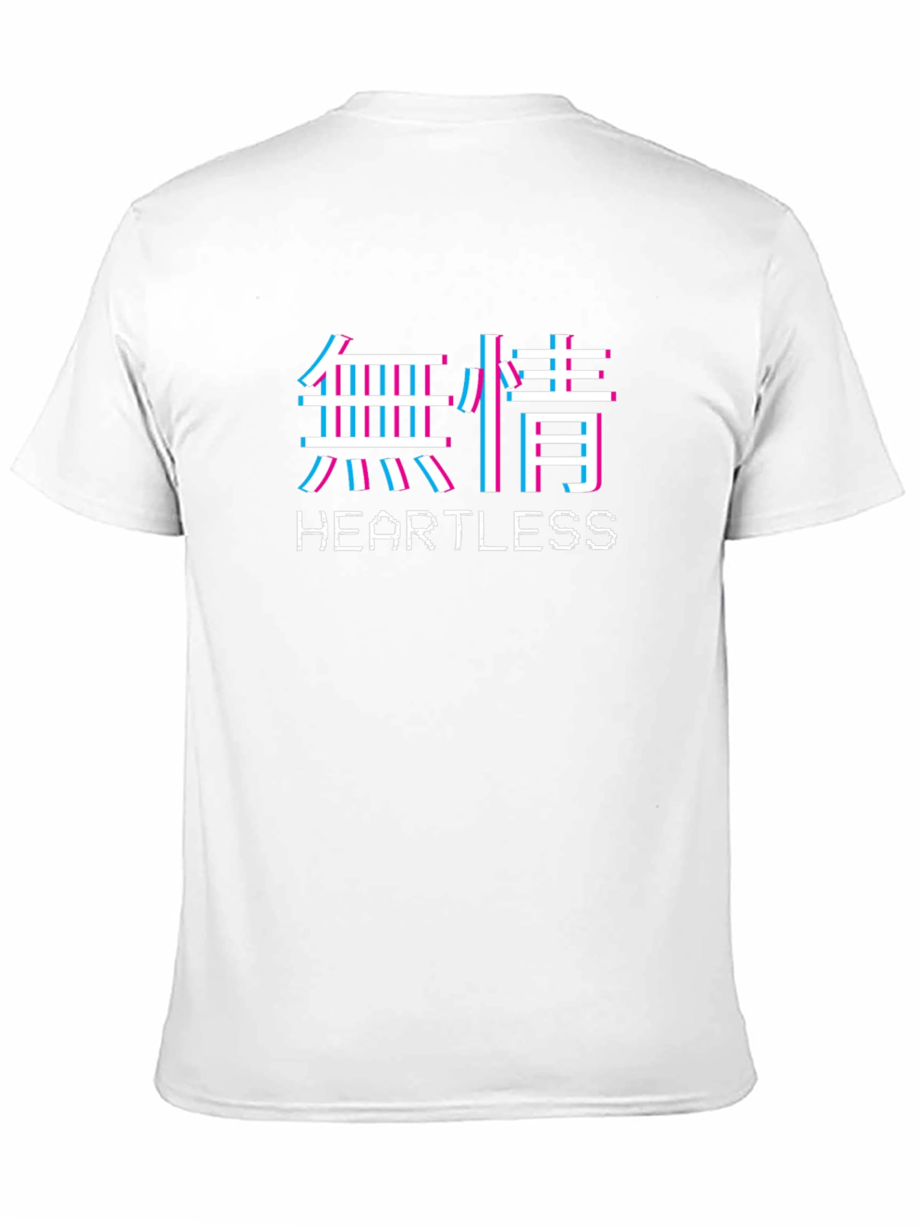 Heartless Text Graphic Tee - Black