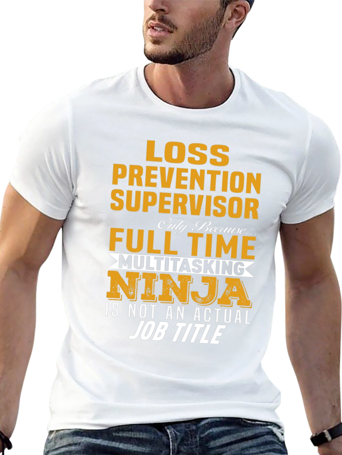 Loss Prevention Supervisor Full Time Ninja T-Shirt