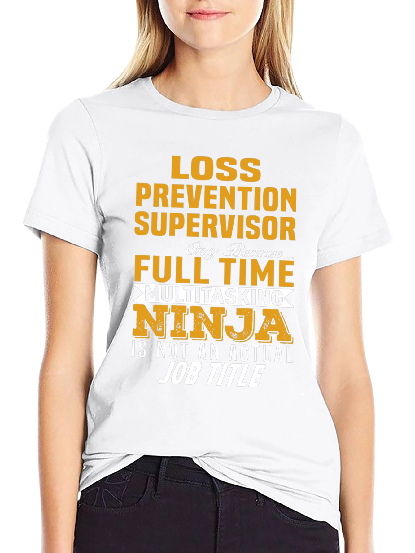 Loss Prevention Supervisor Full Time Ninja T-Shirt
