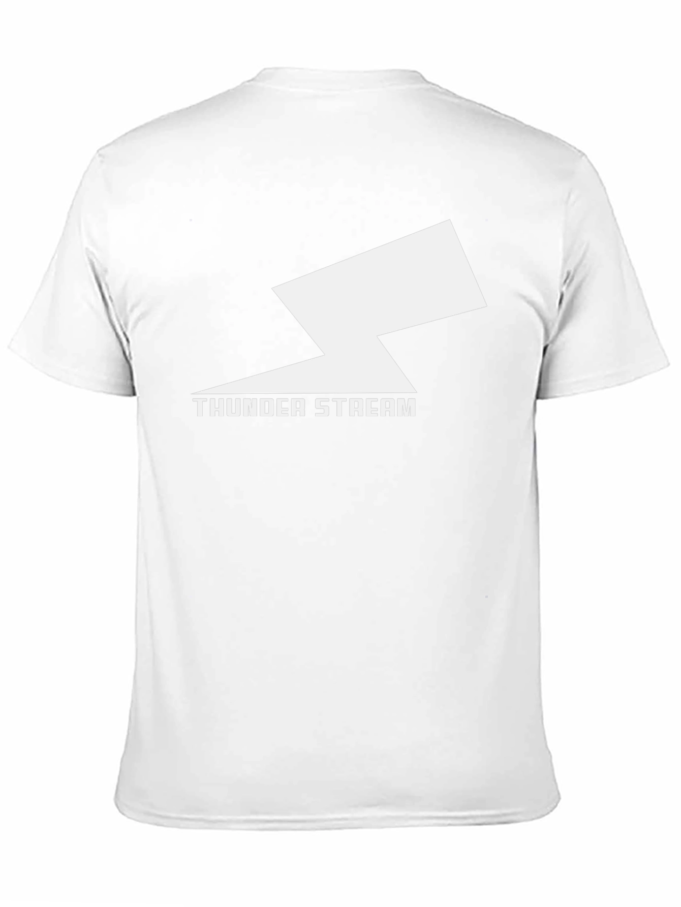 Thunder Stream Graphic Tee - Stylish Black Cotton T-Shirt