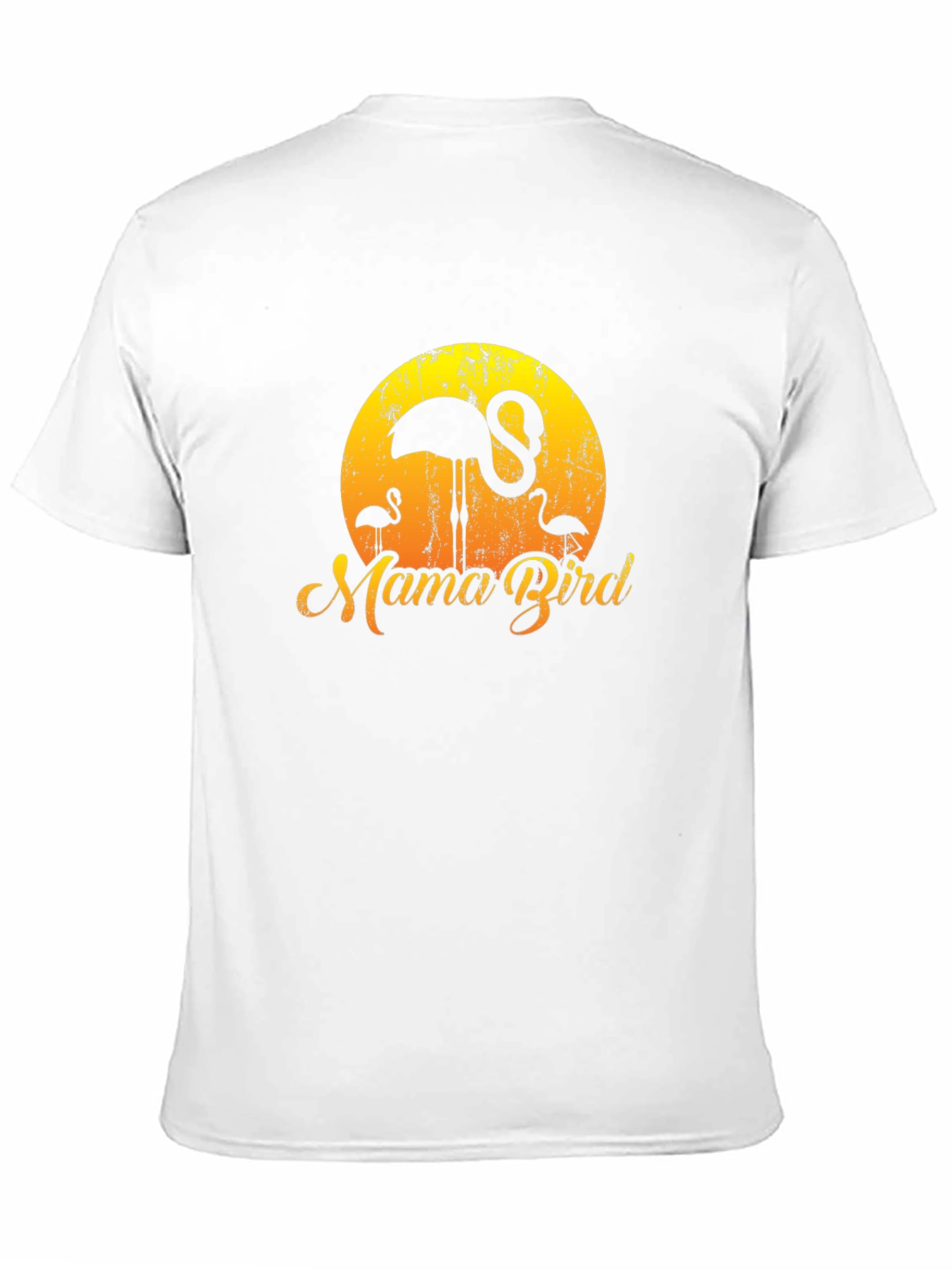 Mama Bird Flamingo Sunset Tee