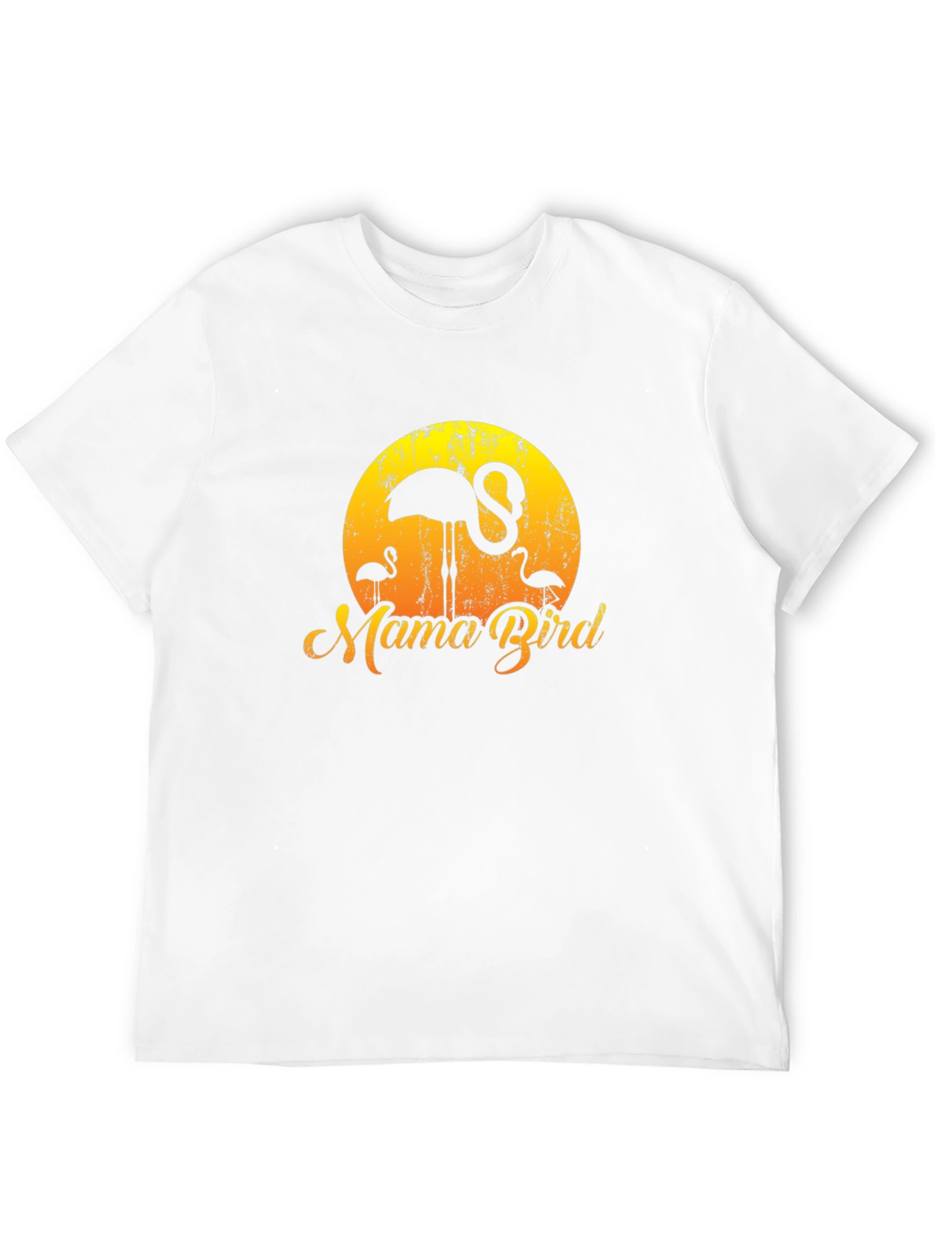 Mama Bird Flamingo Sunset Tee