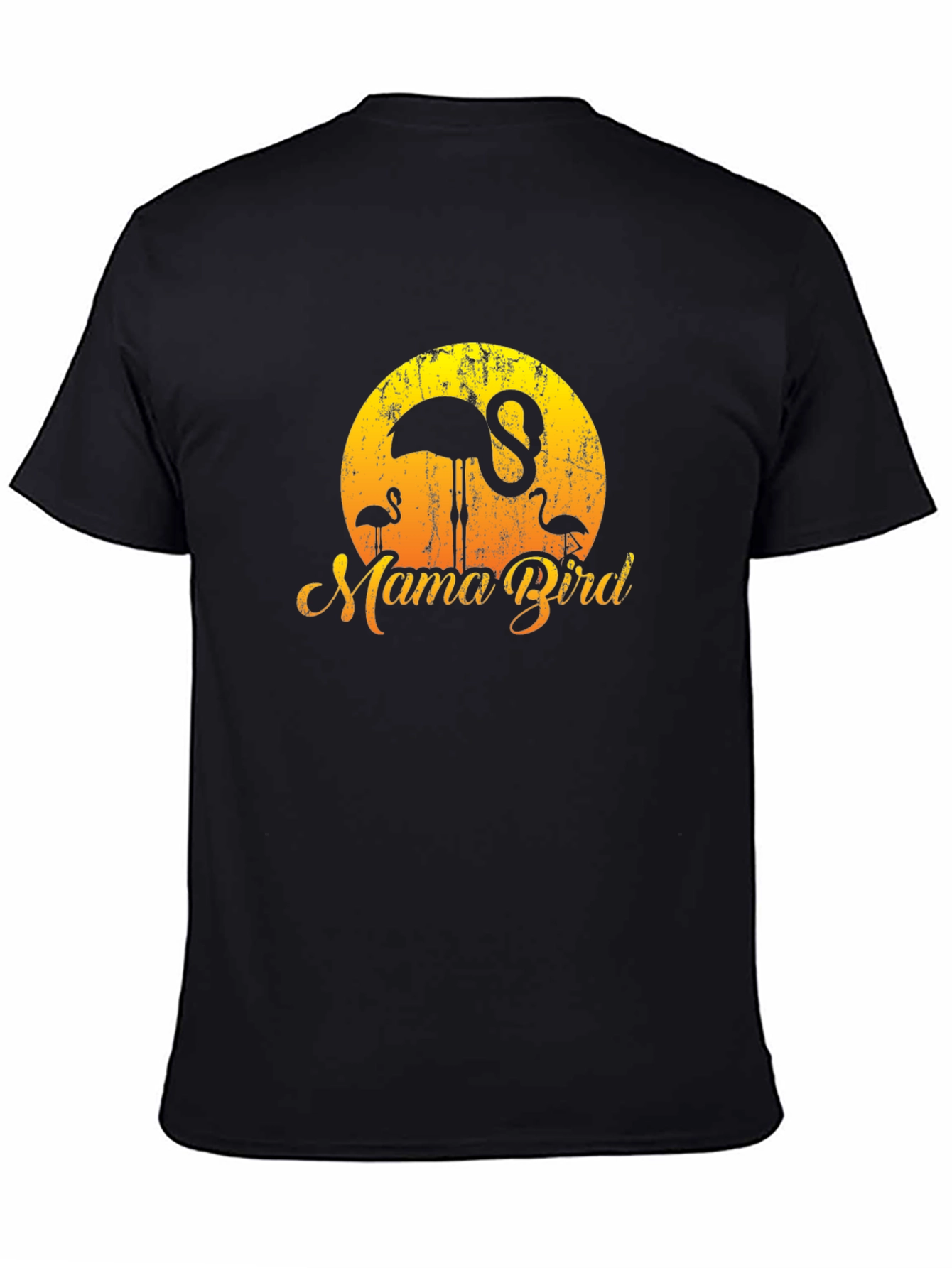 Mama Bird Flamingo Sunset Tee