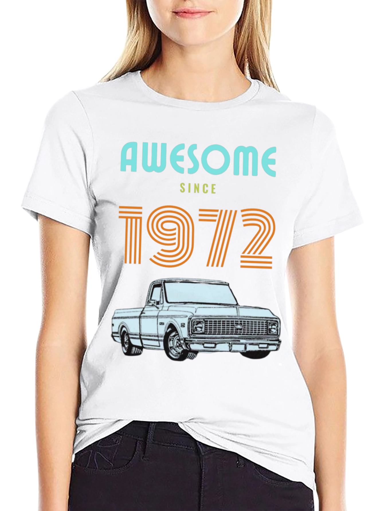 Awesome Since 1972 Truck T-Shirt