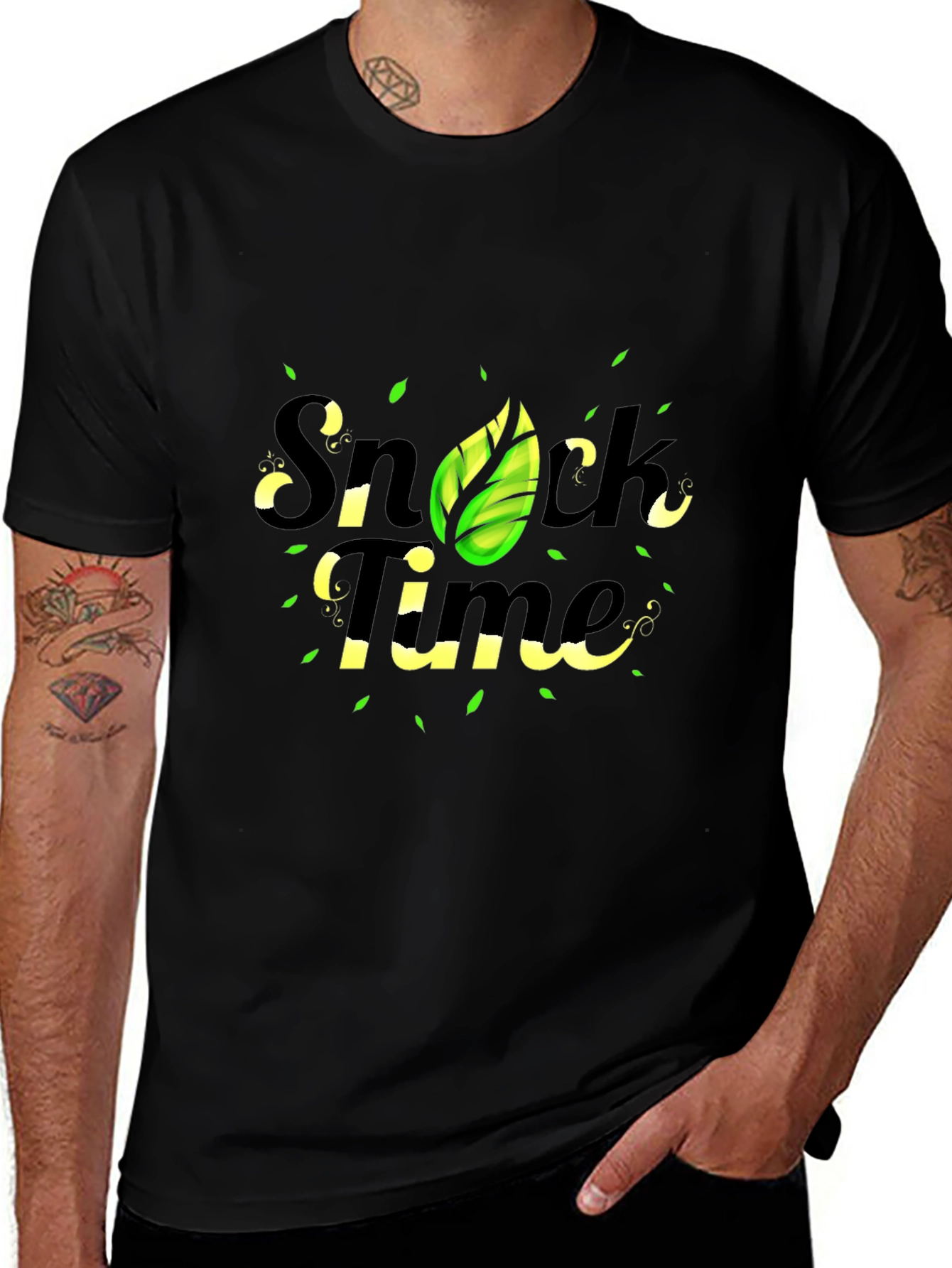 Snack Time Graphic T-Shirt