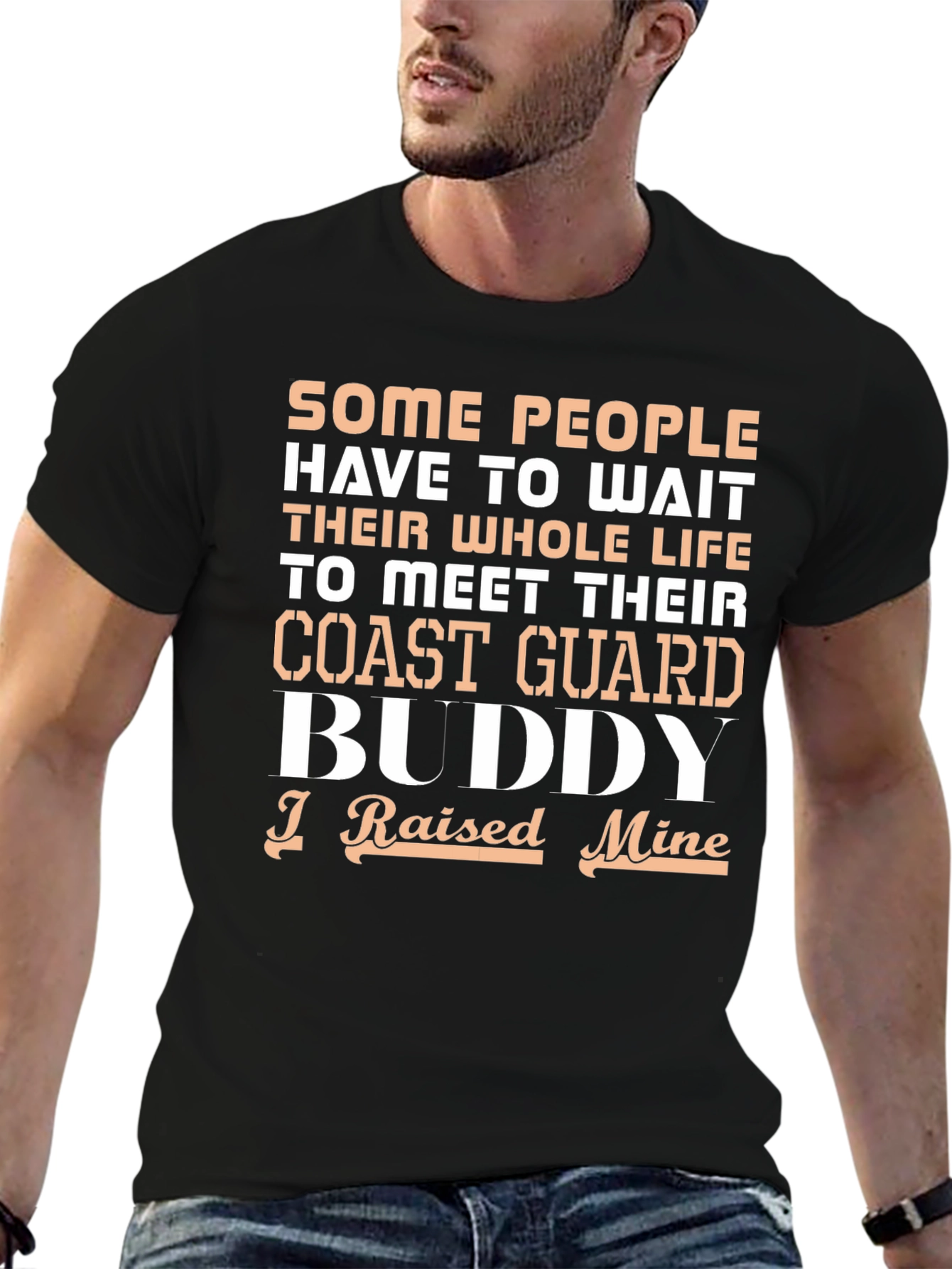Coast Guard Buddy T-Shirt - I Raised Mine Tee