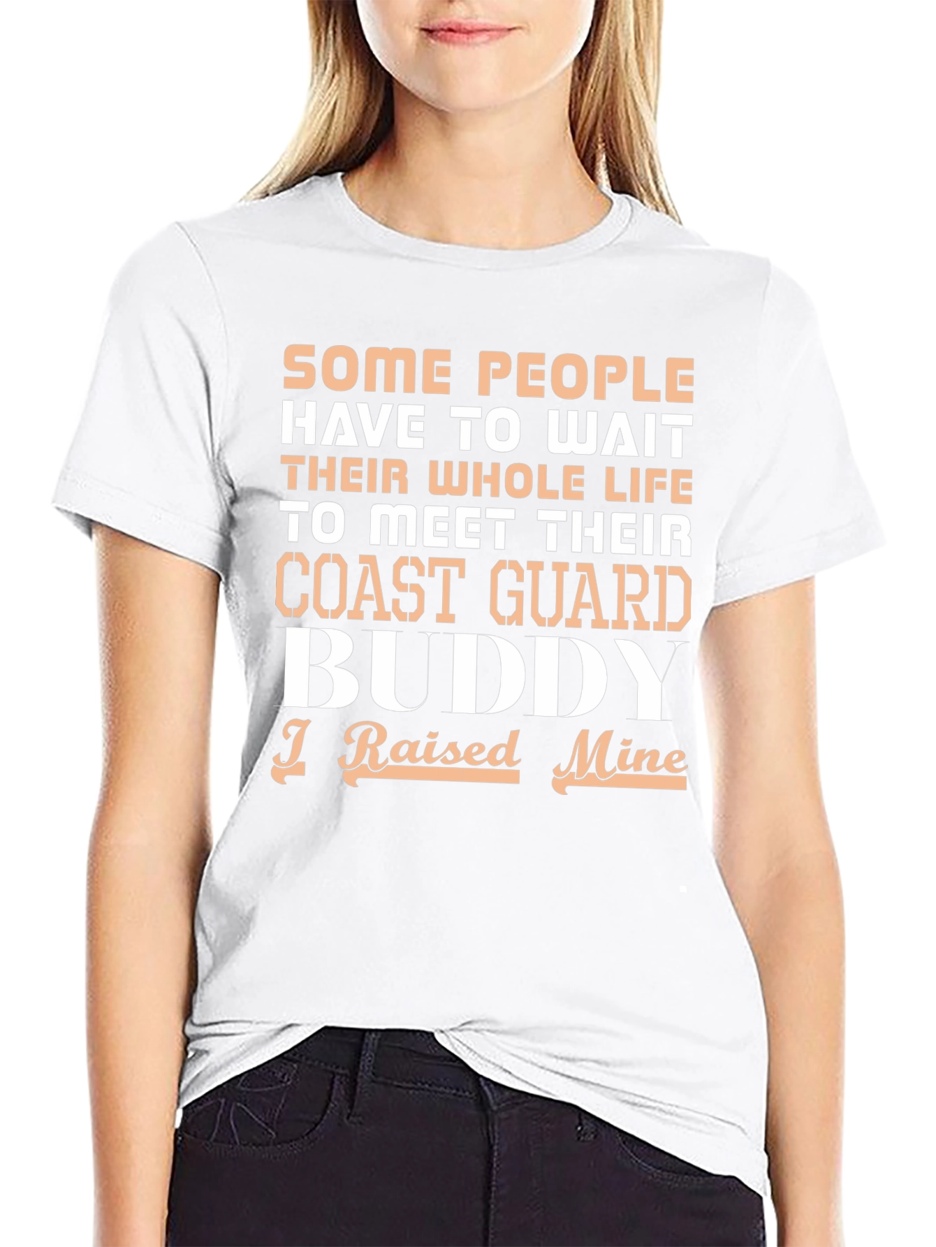 Coast Guard Buddy T-Shirt - I Raised Mine Tee