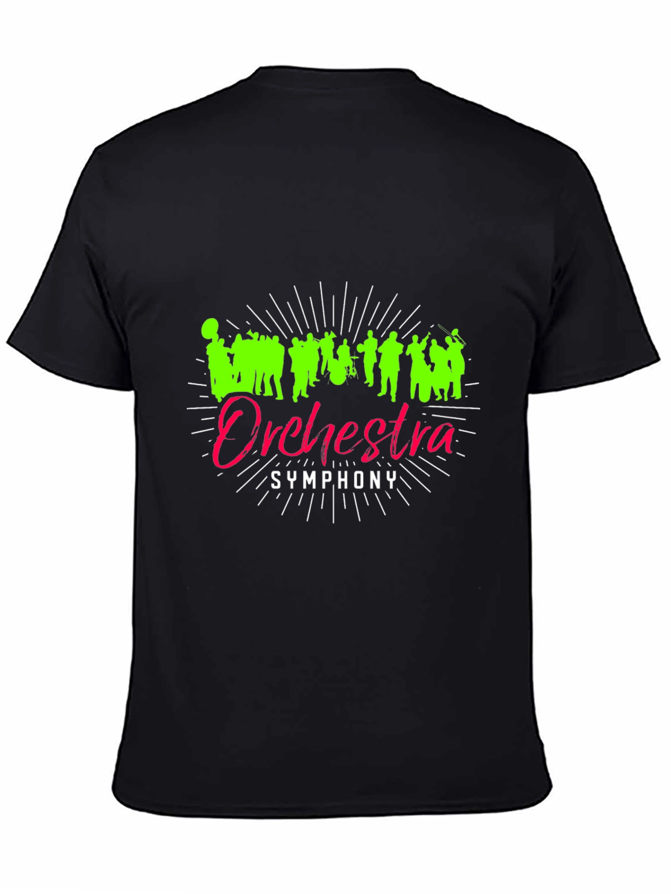 Orchestra Symphony Graphic Tee - Music Lover Shirt