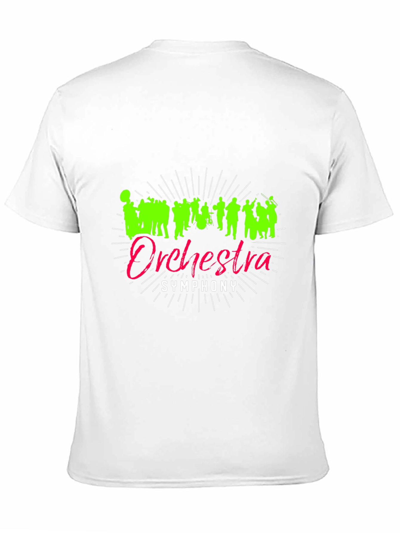Orchestra Symphony Graphic Tee - Music Lover Shirt