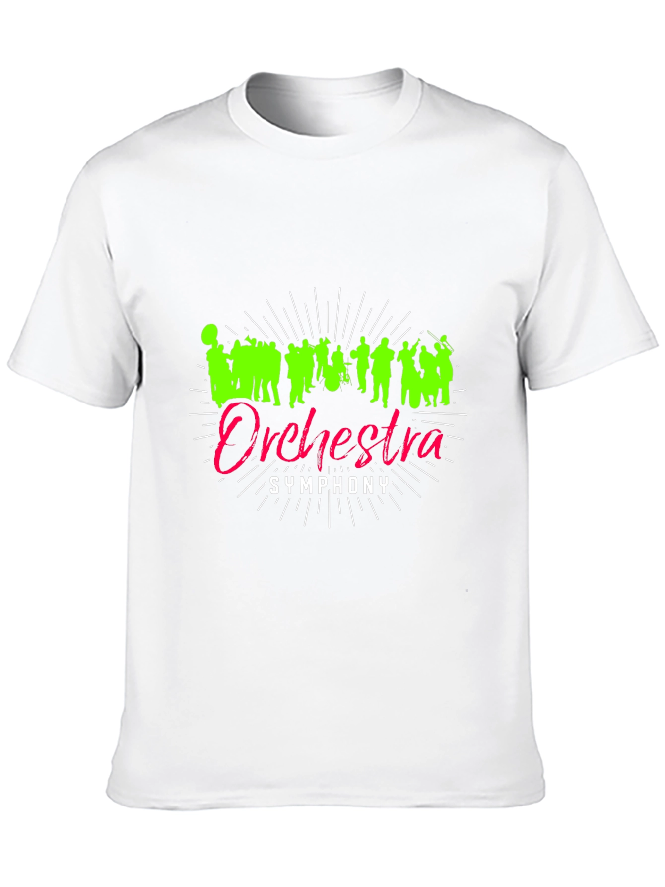 Orchestra Symphony Graphic Tee - Music Lover Shirt