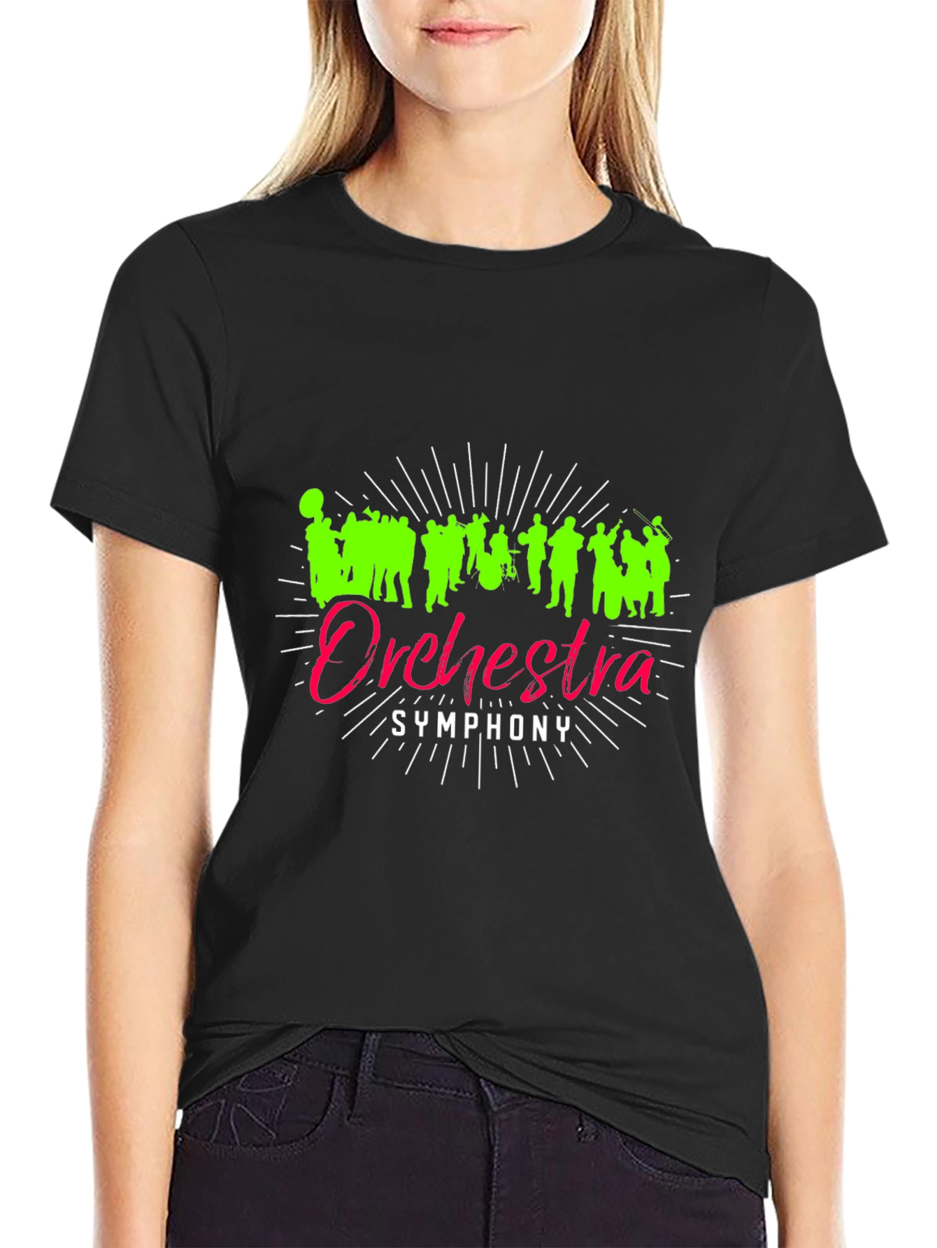 Orchestra Symphony Graphic Tee - Music Lover Shirt