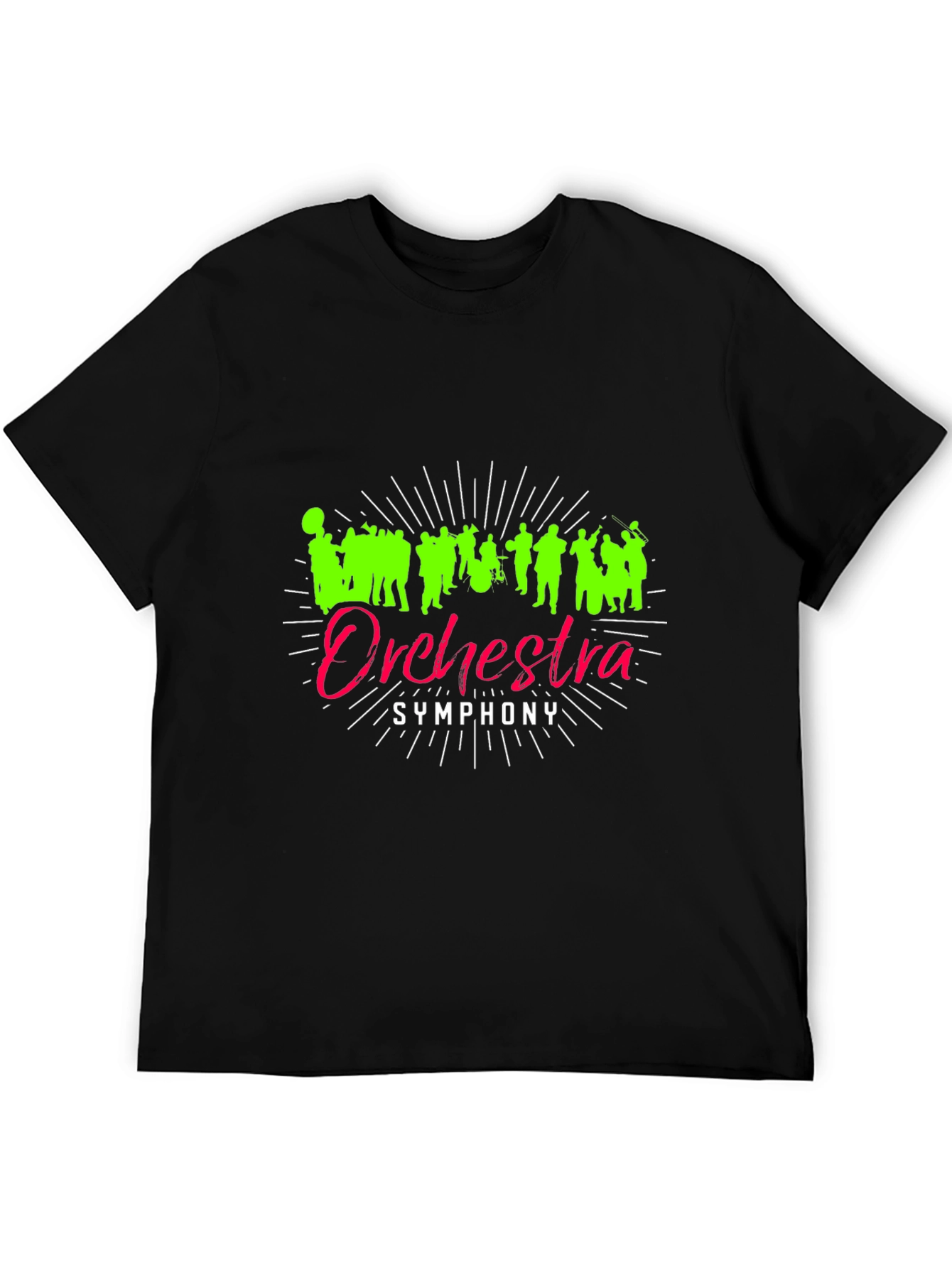 Orchestra Symphony Graphic Tee - Music Lover Shirt