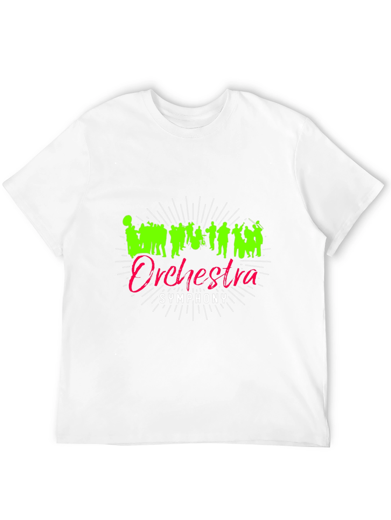 Orchestra Symphony Graphic Tee - Music Lover Shirt