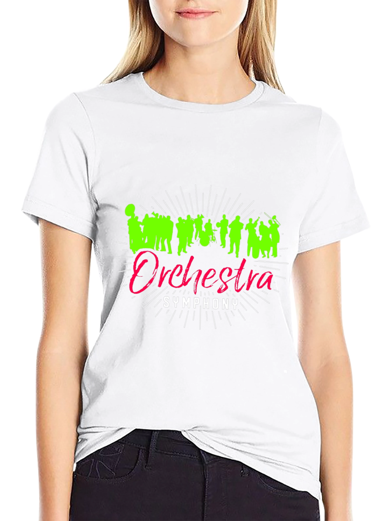 Orchestra Symphony Graphic Tee - Music Lover Shirt