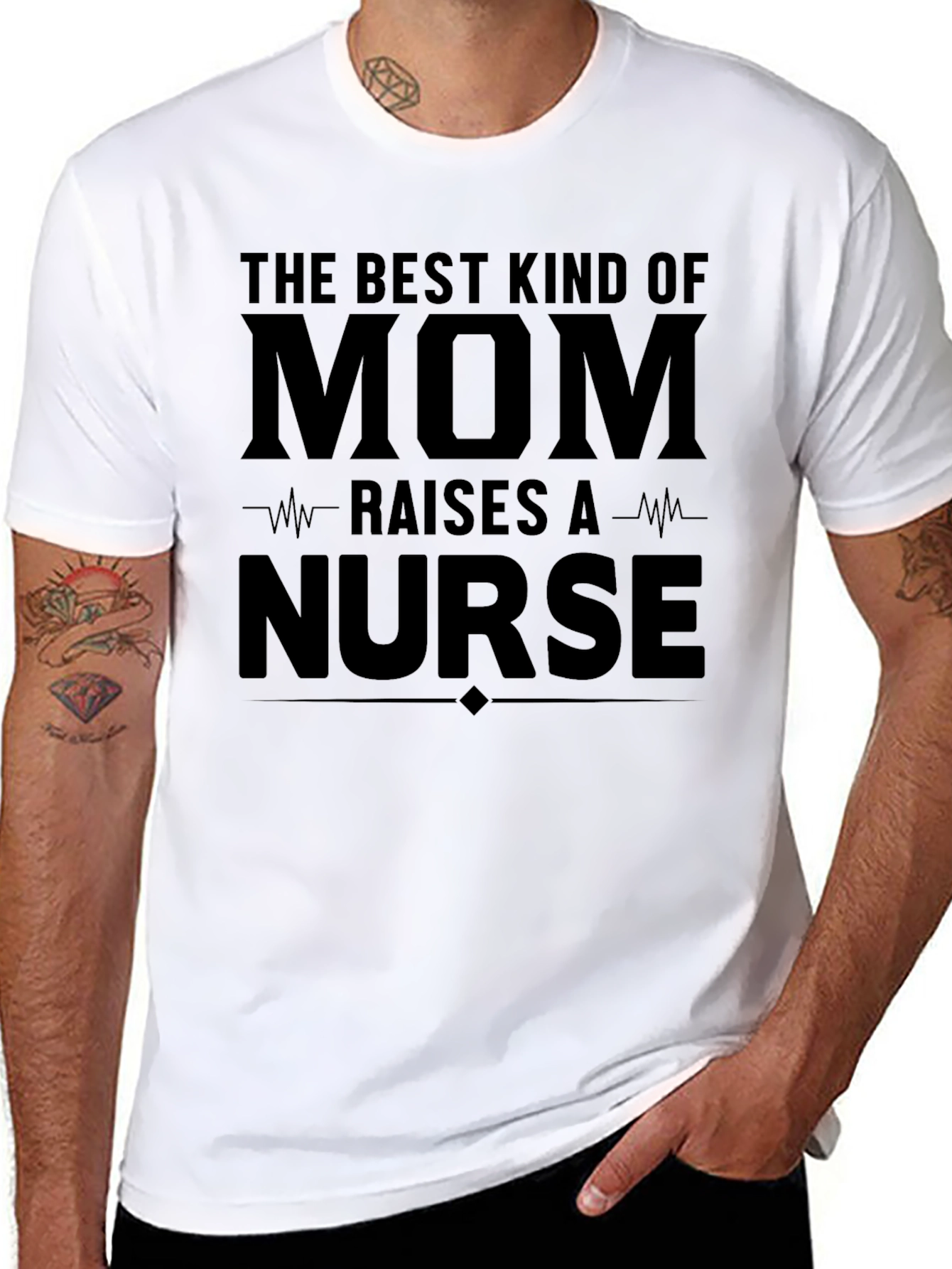 Best Mom Raises A Nurse T-Shirt
