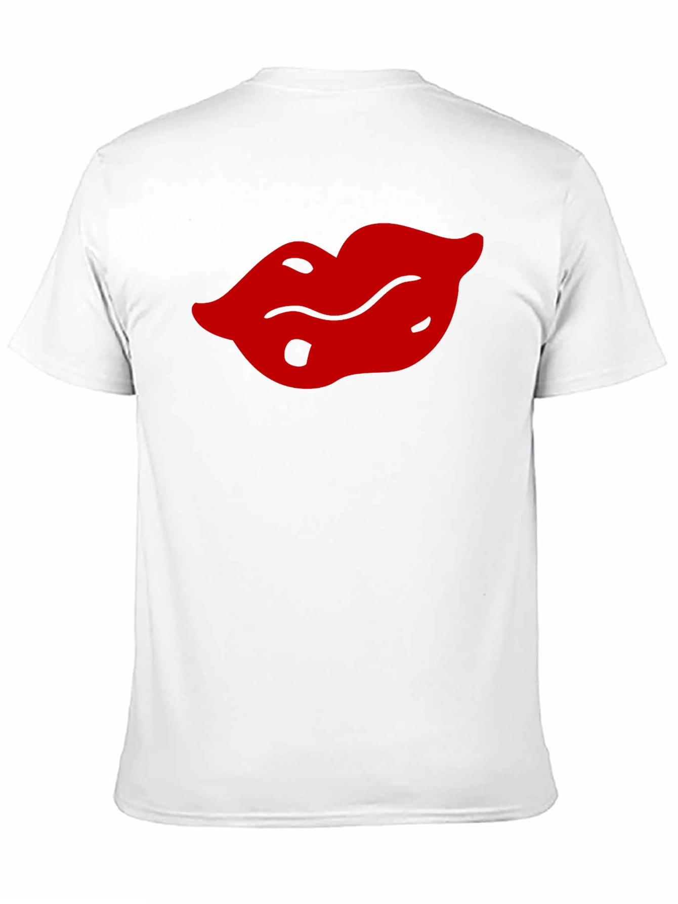 Bold Lips Graphic Tee - Black