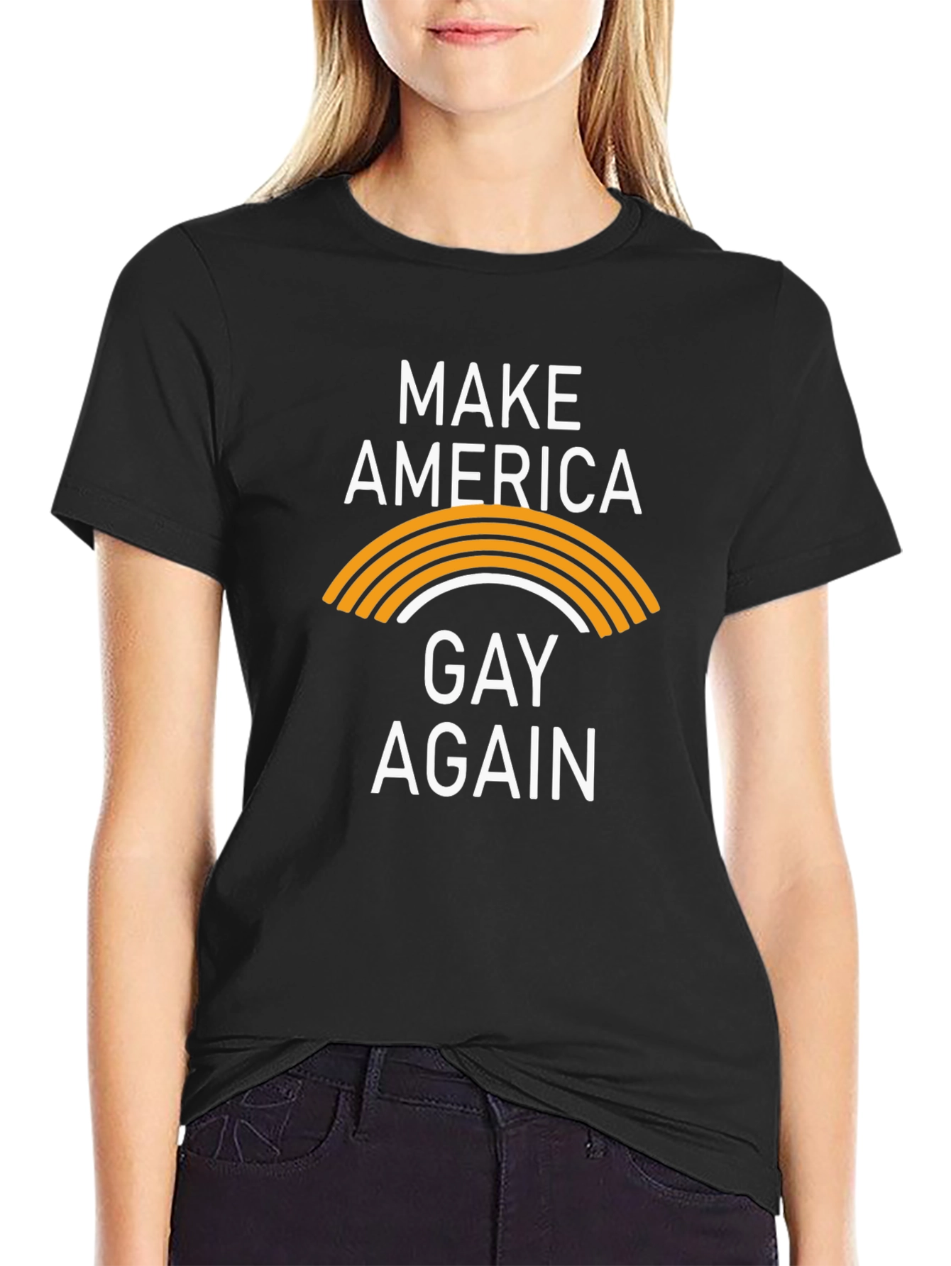 Make America Gay Again T-Shirt - Rainbow Pride