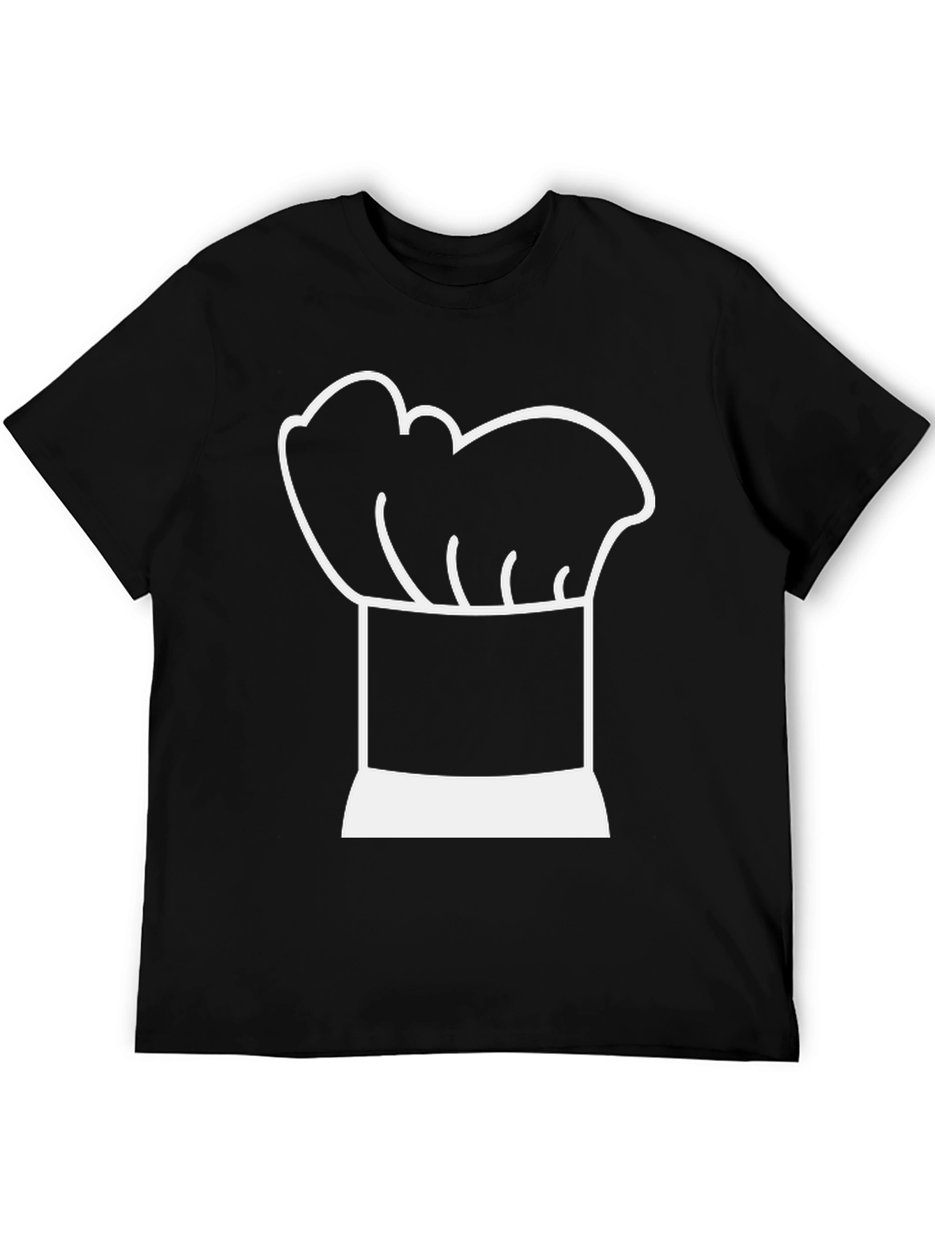 Chef Hat Graphic T-Shirt - Culinary Style