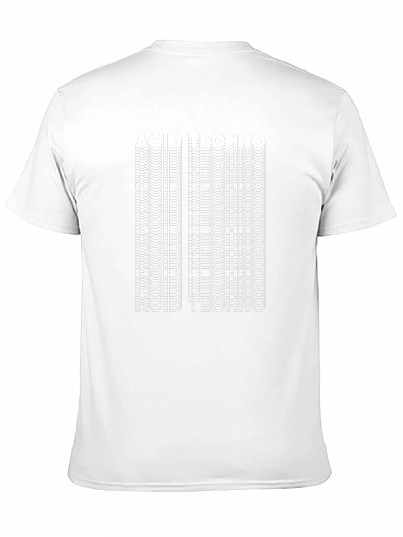 Acid Techno Graphic Tee - Black T-Shirt
