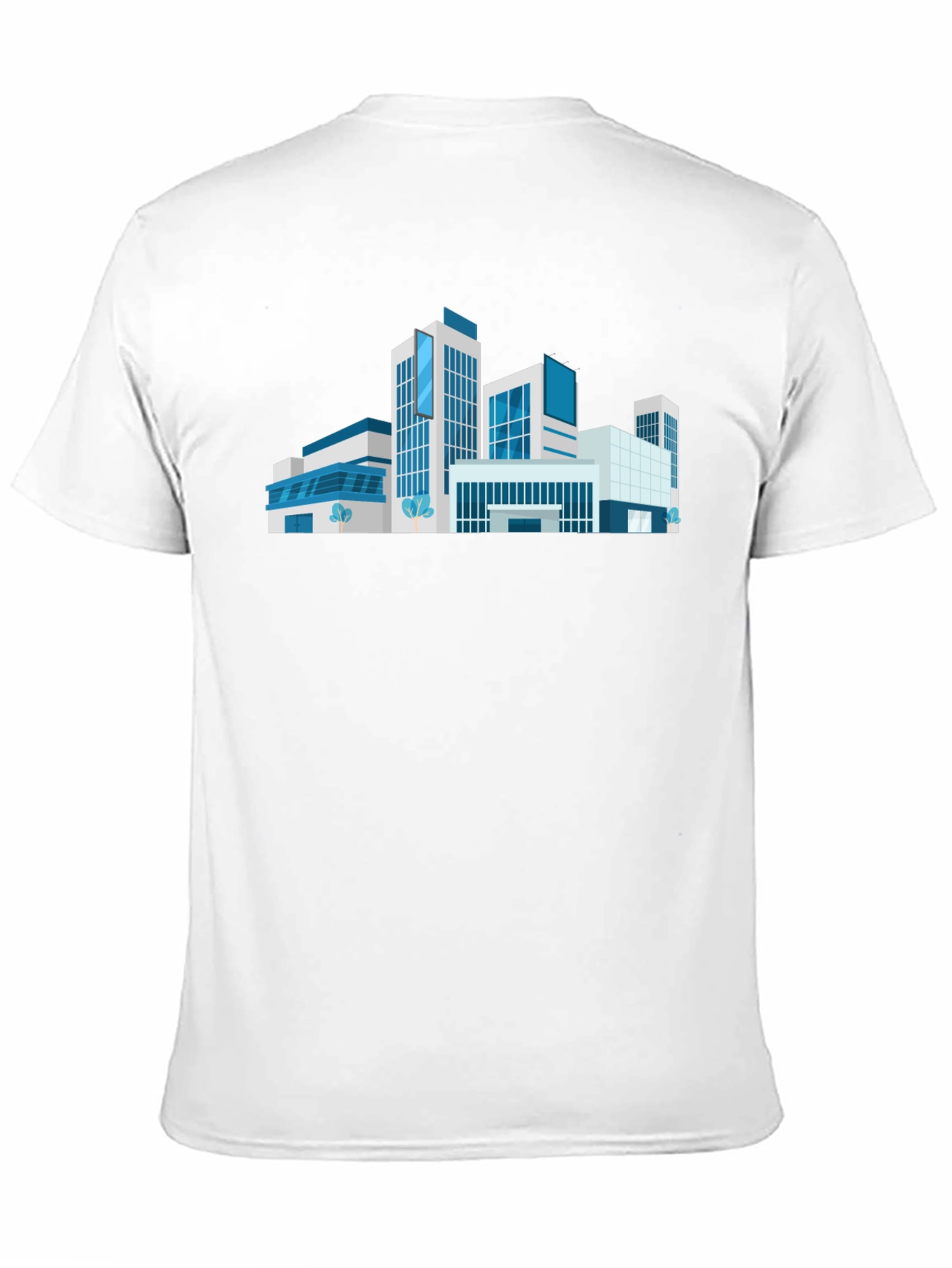 Modern Architecture T-Shirt - Black Urban Style Tee