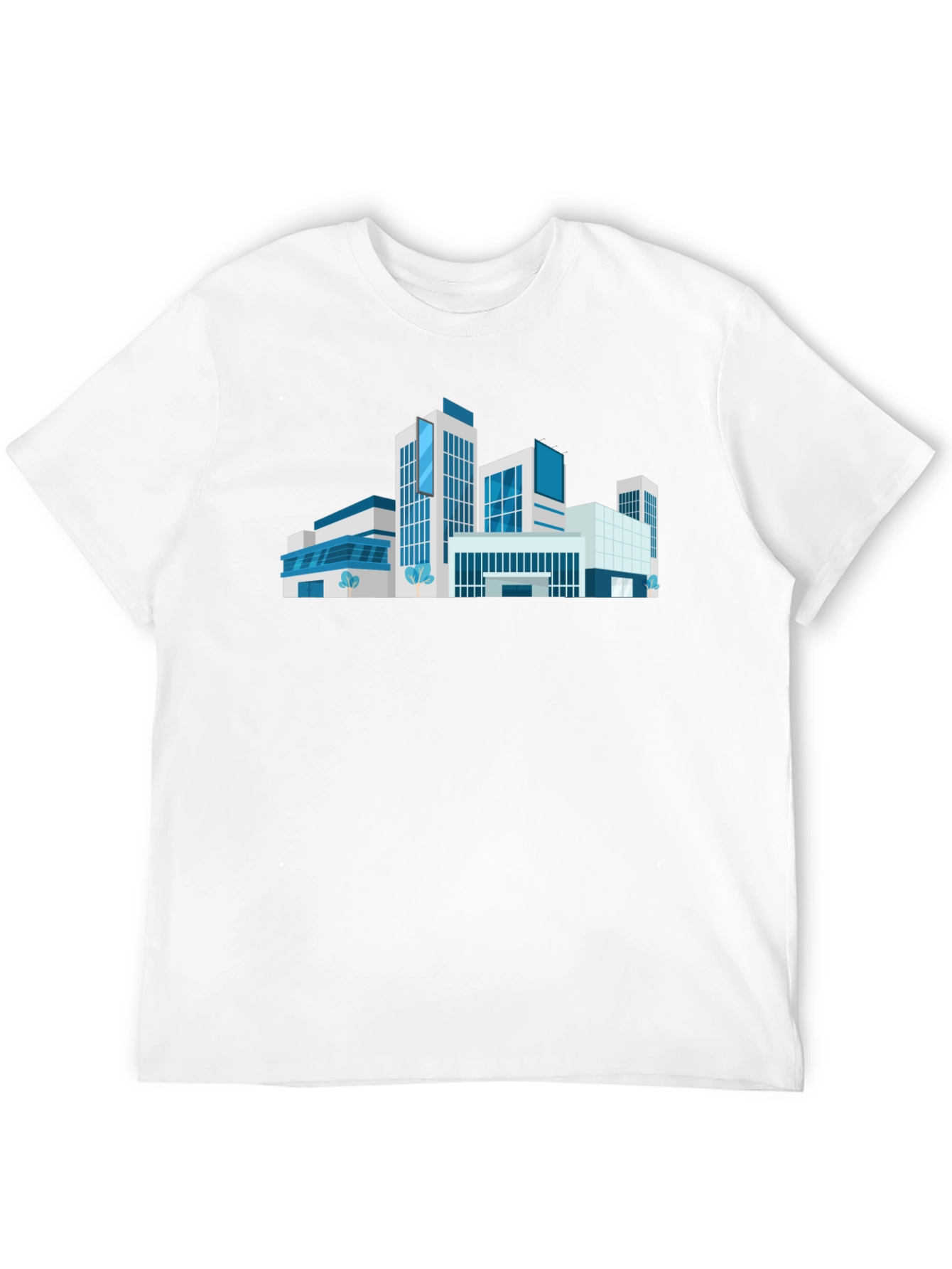 Modern Architecture T-Shirt - Black Urban Style Tee