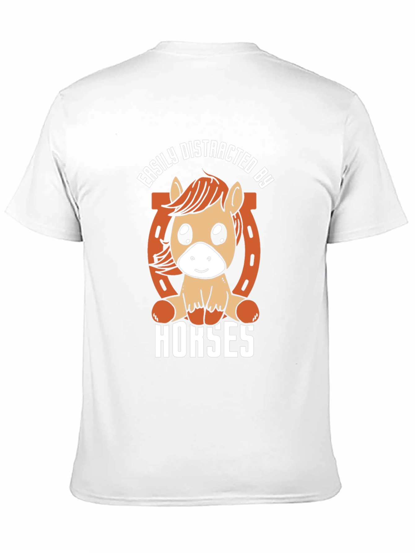 Easily Distracted by Horses Graphic Tee