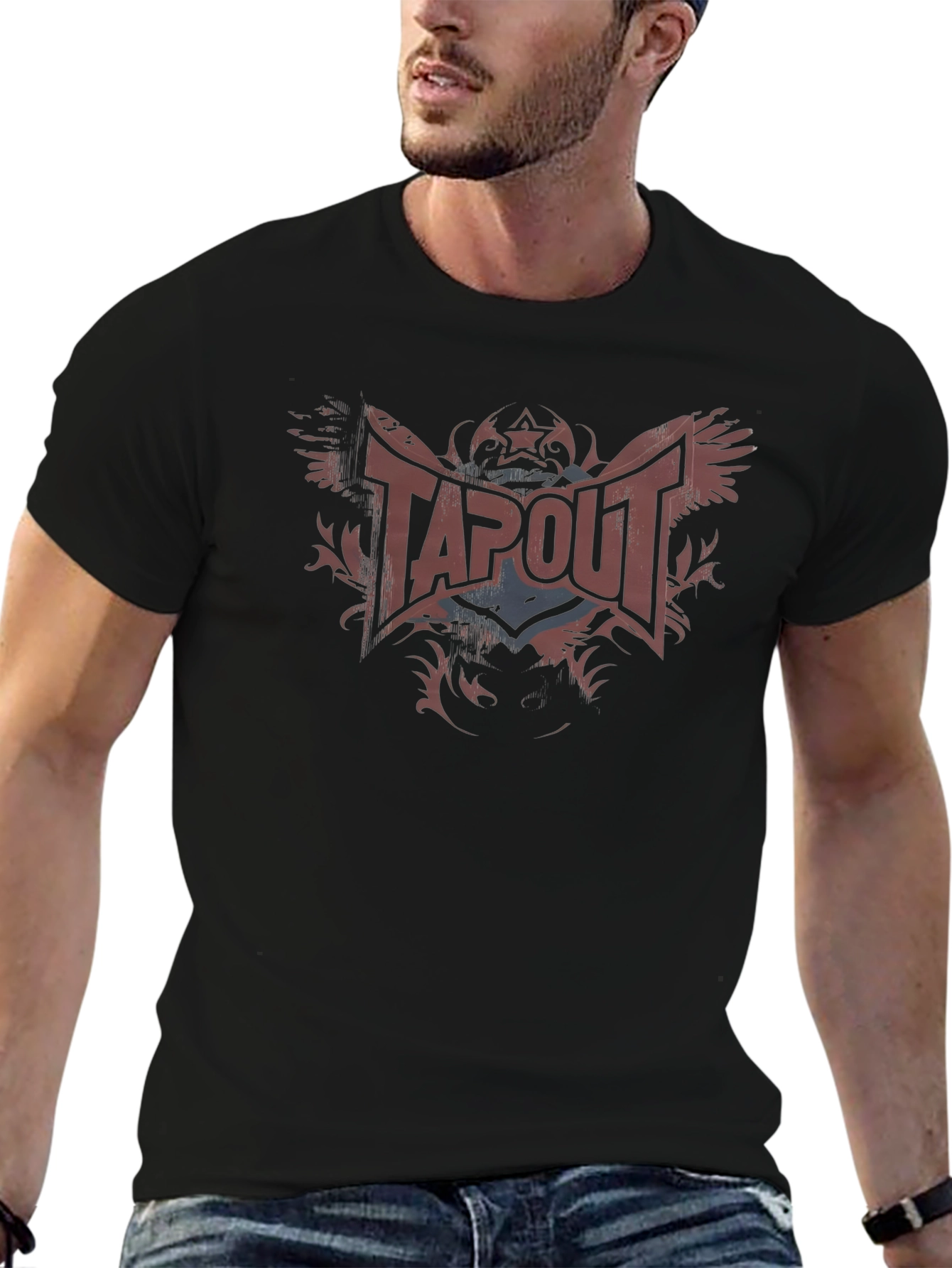 Tapout Graphic Tee - Distressed Logo