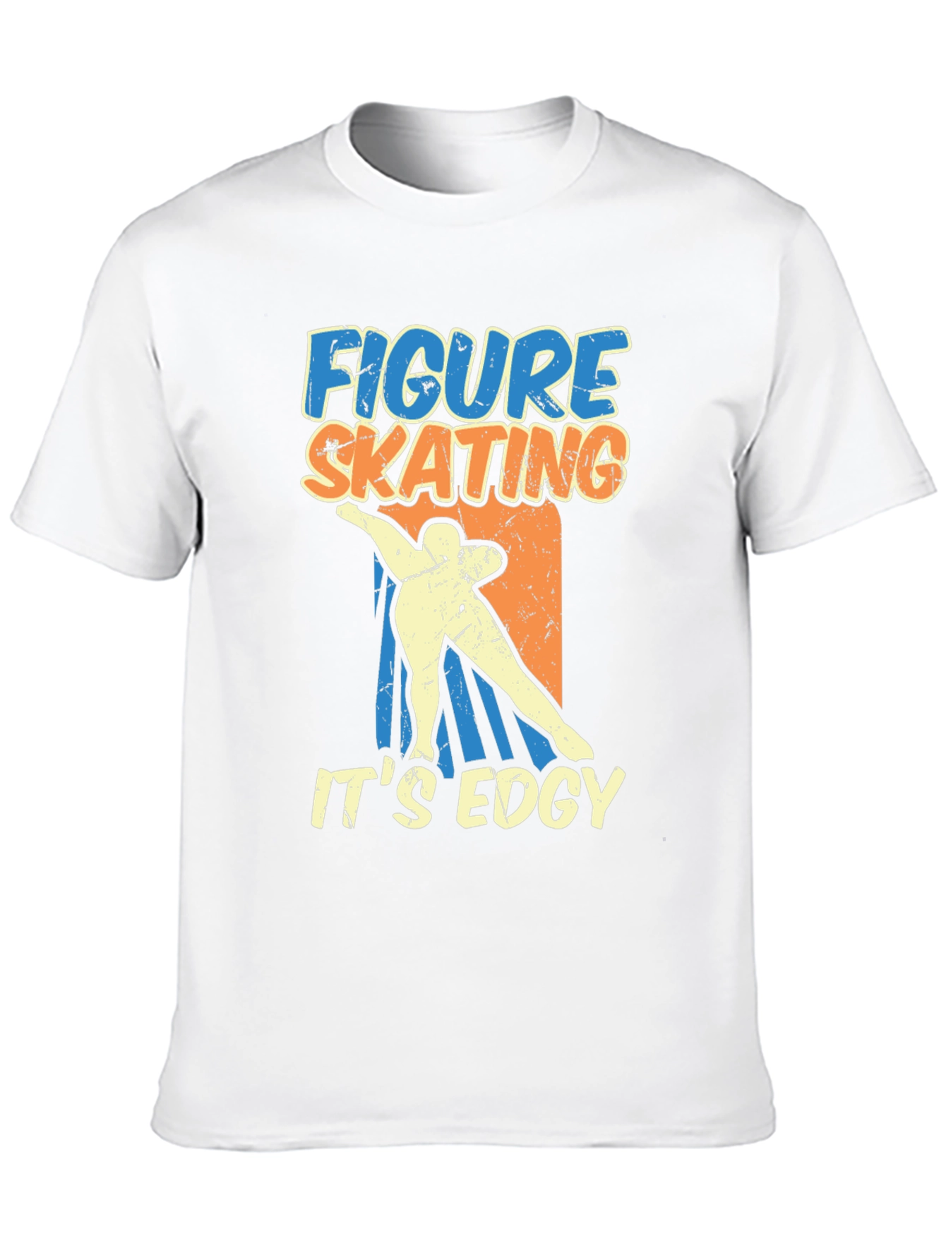 Figure Skating Edgy Graphic T-Shirt