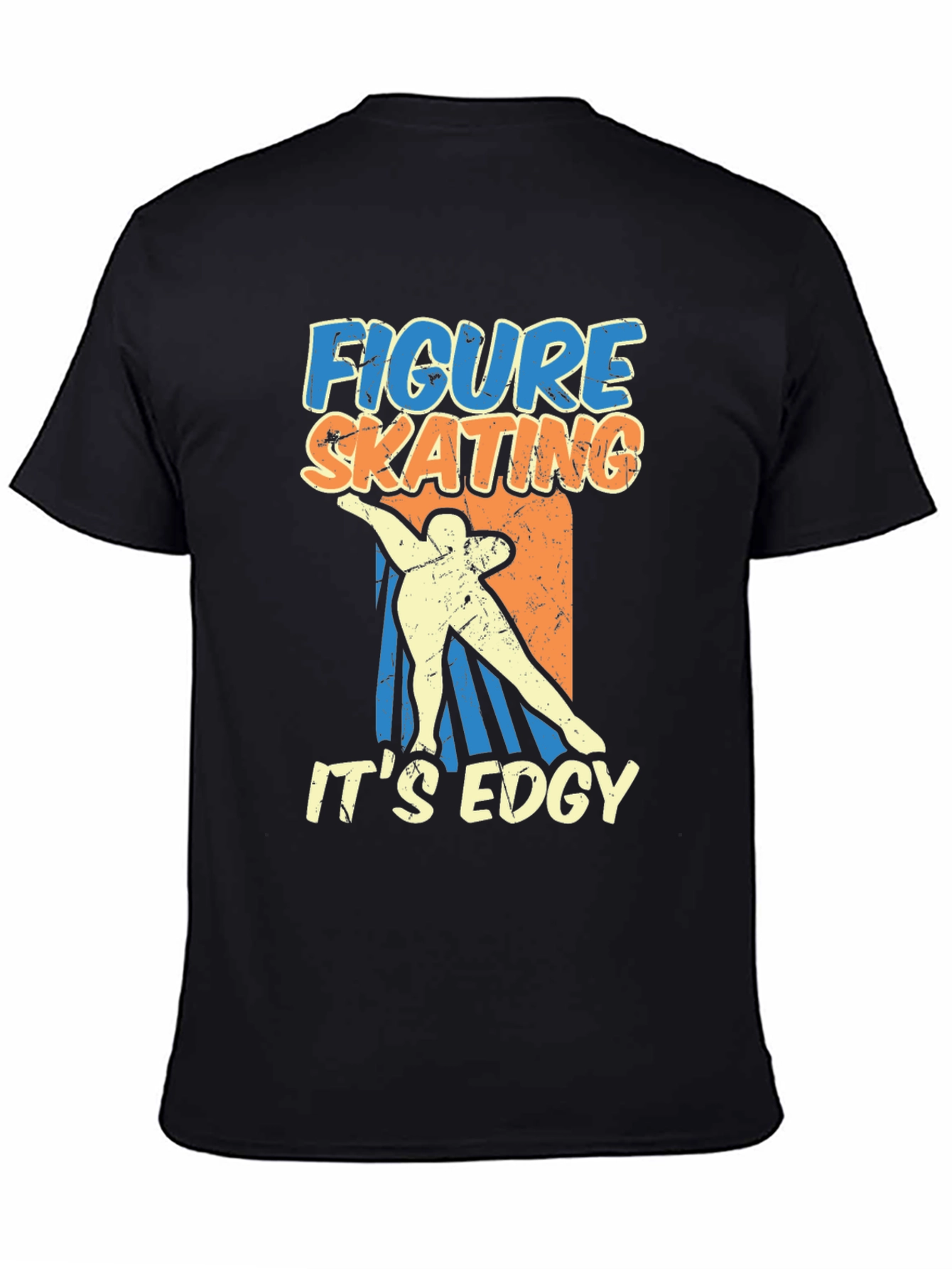 Figure Skating Edgy Graphic T-Shirt