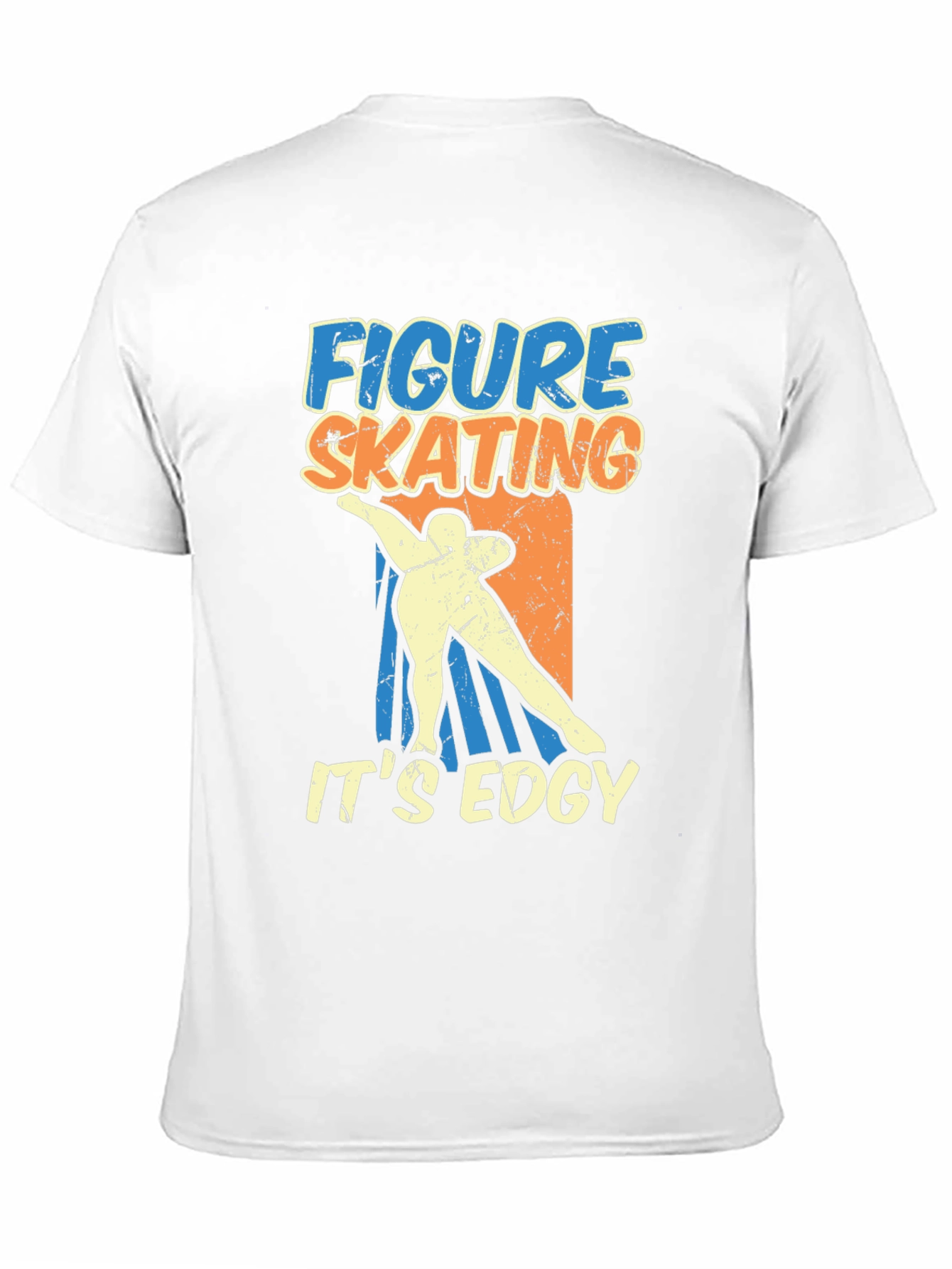 Figure Skating Edgy Graphic T-Shirt
