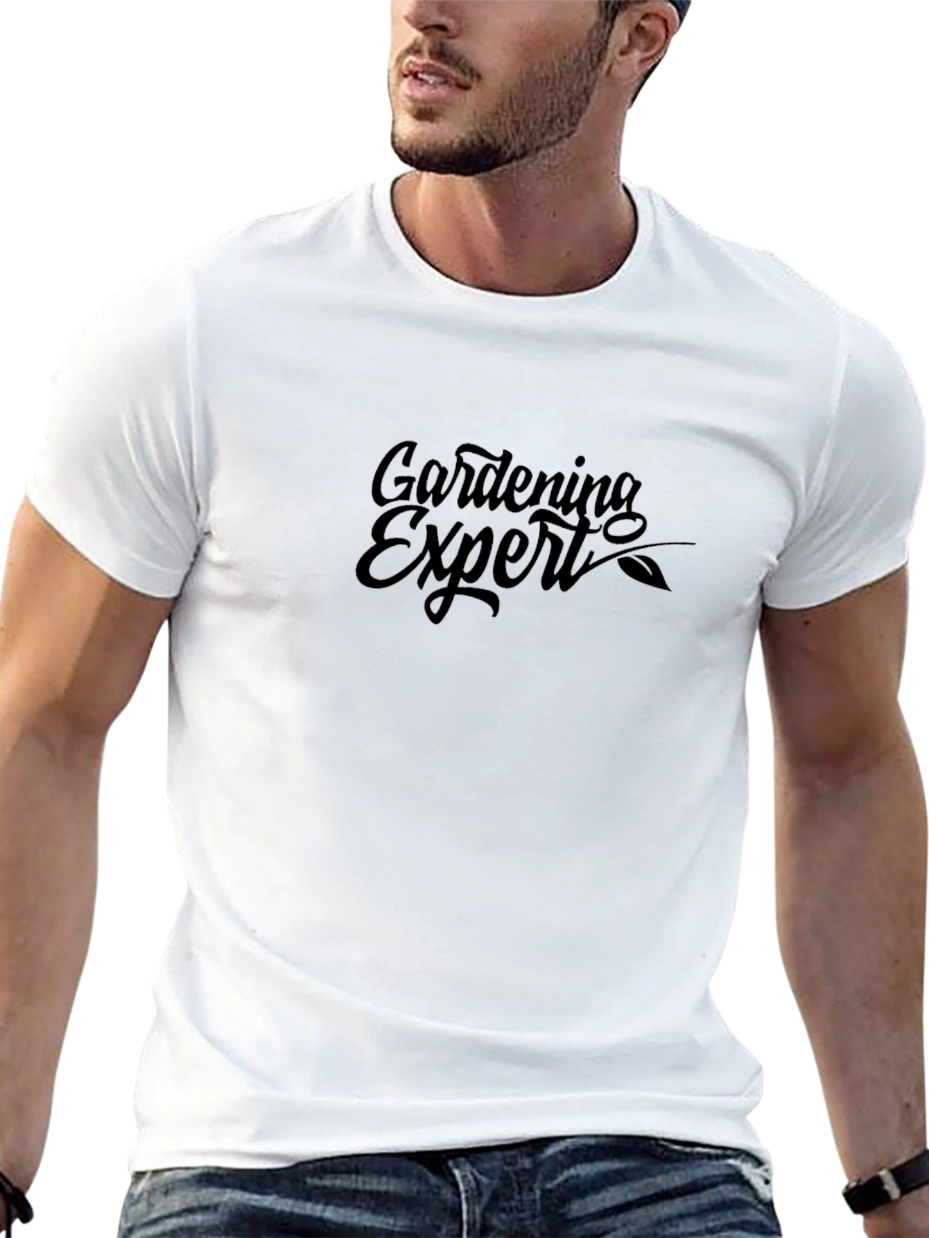 Gardening Expert Black T-Shirt