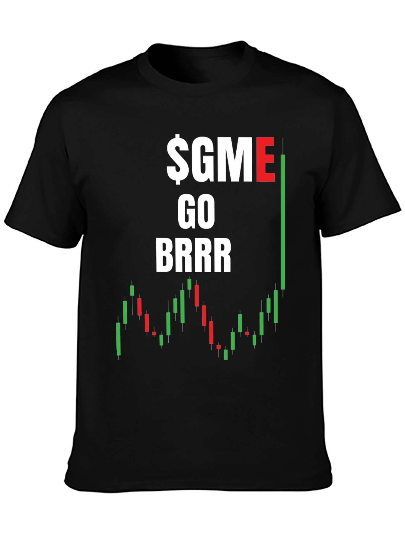 GME Go Brrr Stock Market Meme T-Shirt