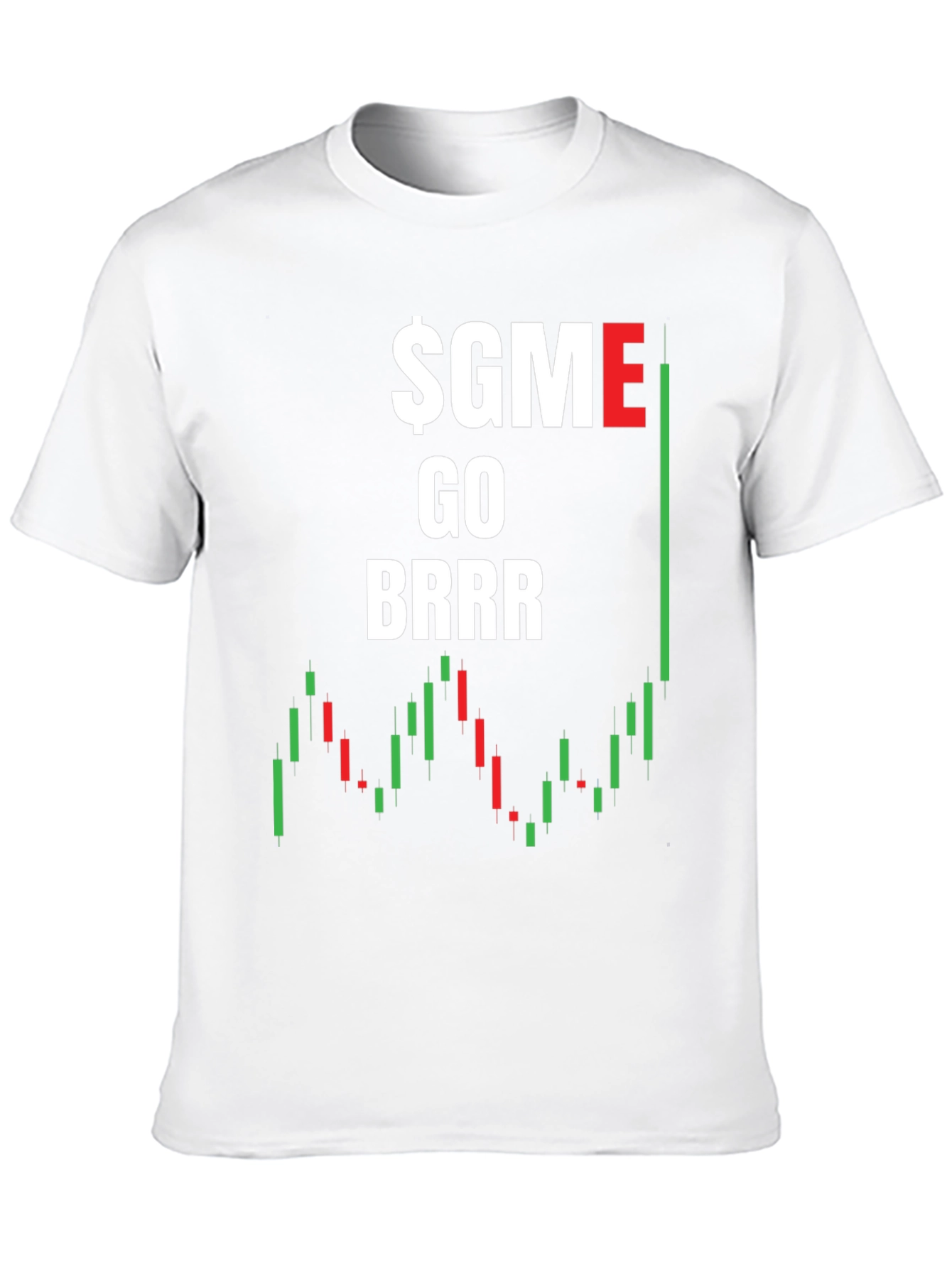GME Go Brrr Stock Market Meme T-Shirt