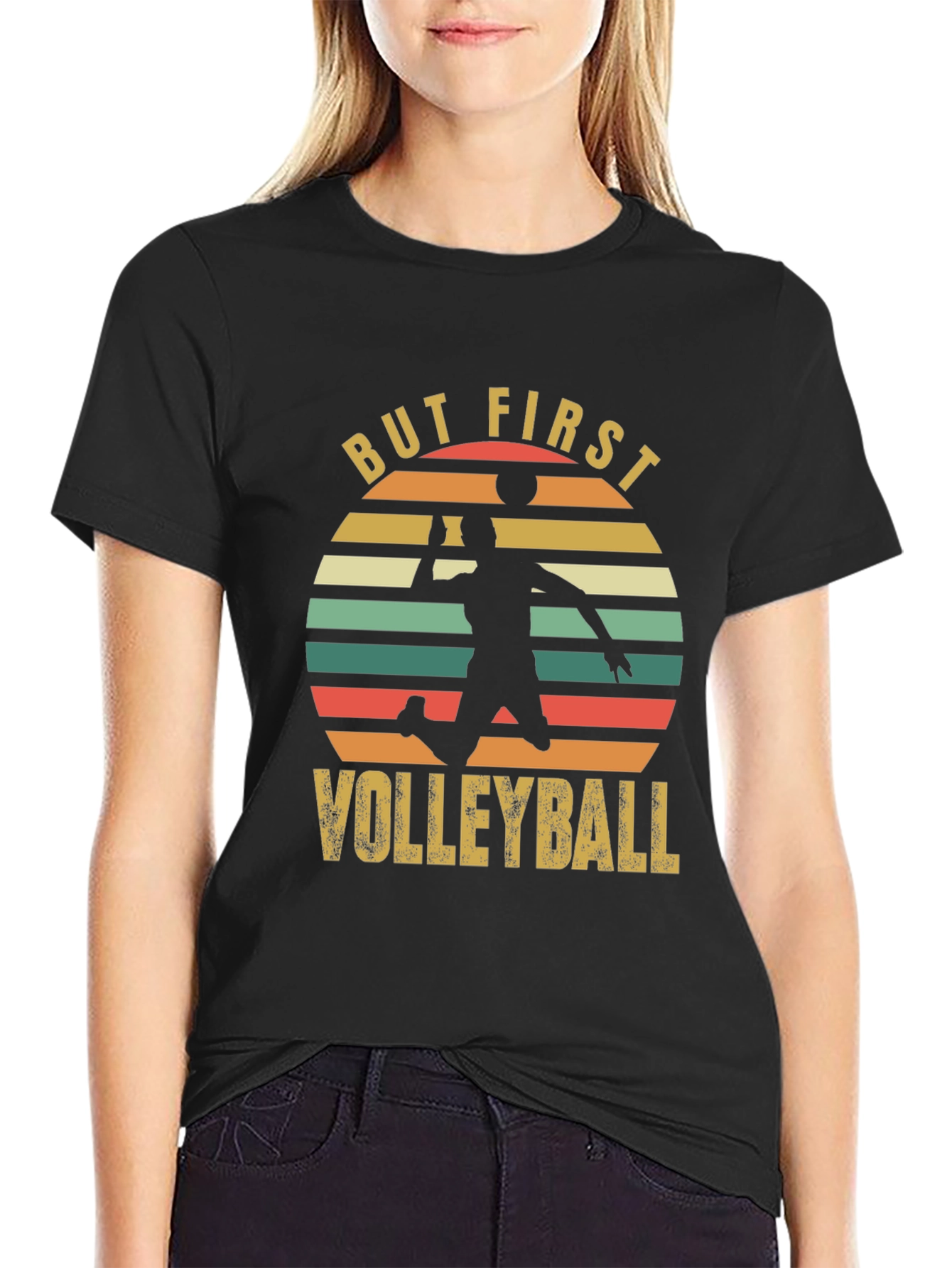 But First Volleyball Graphic Tee