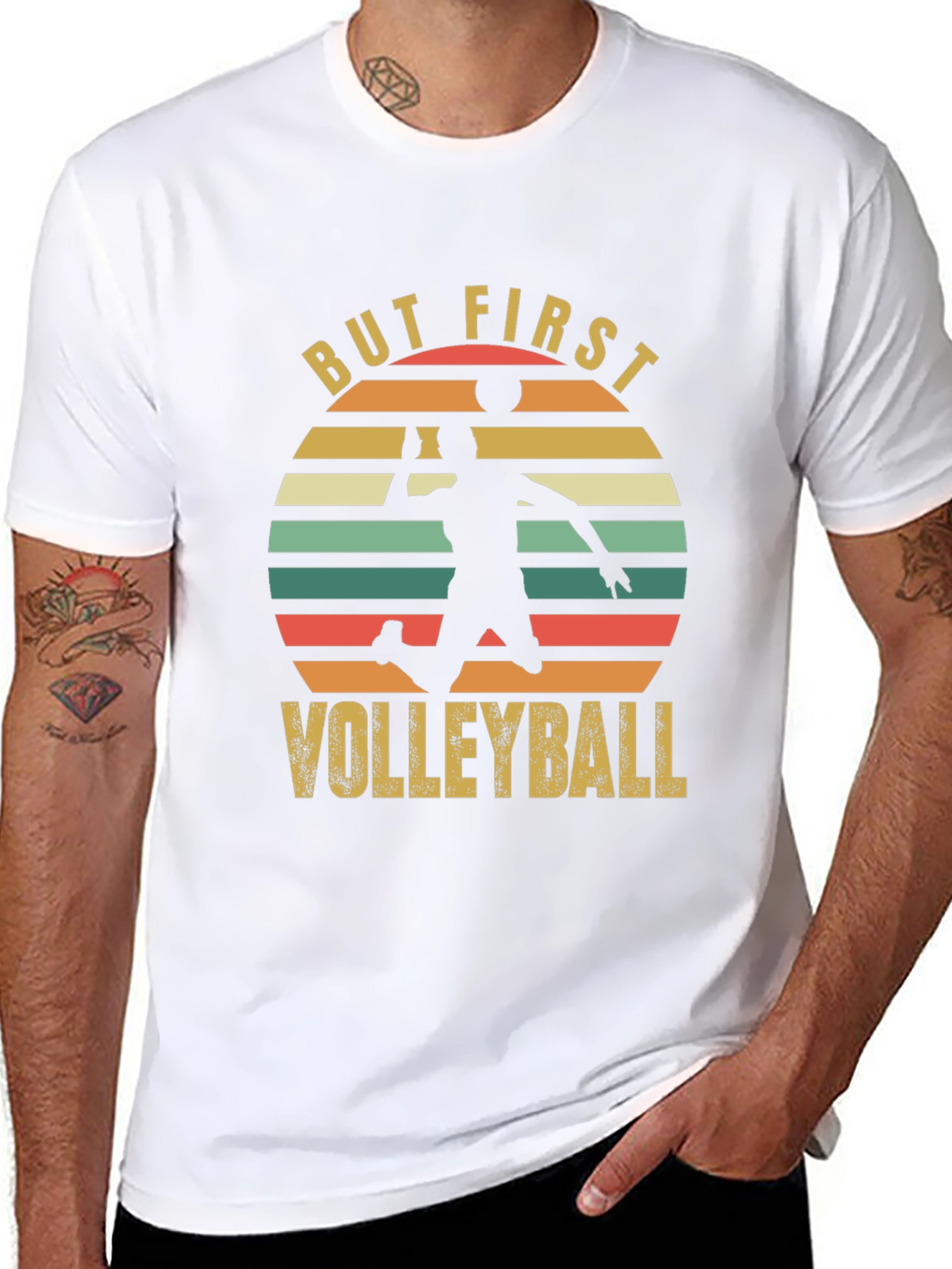 But First Volleyball Graphic Tee